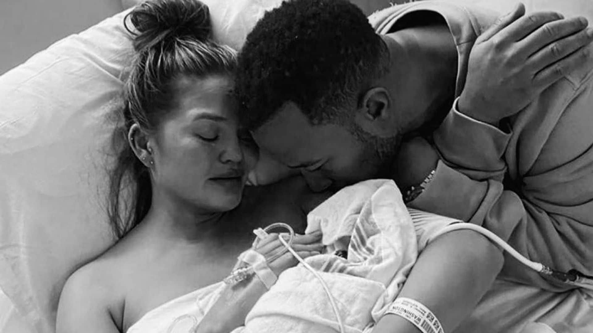 john legend chrissy teigen y su beb 