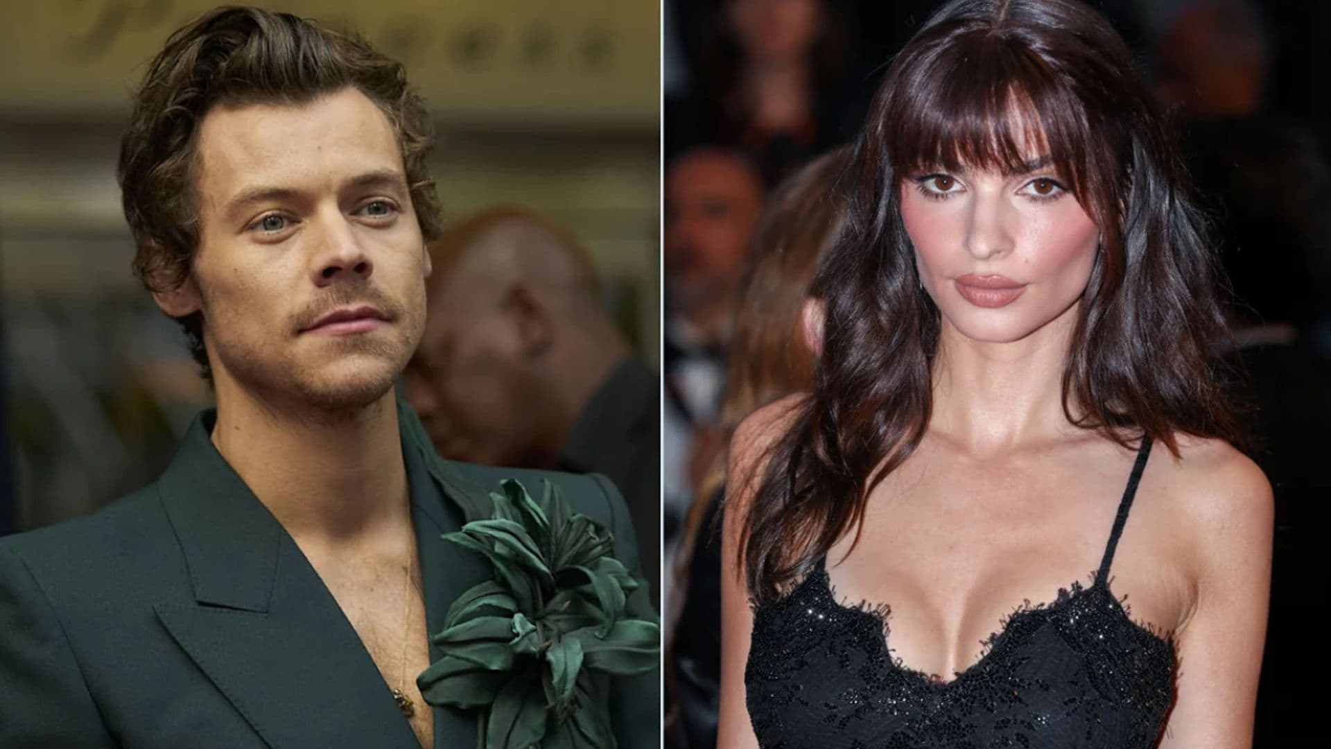 ¡Hubo beso! Harry Styles y Emily Ratajkowski, la pareja sorpresa de la que todo el mundo habla