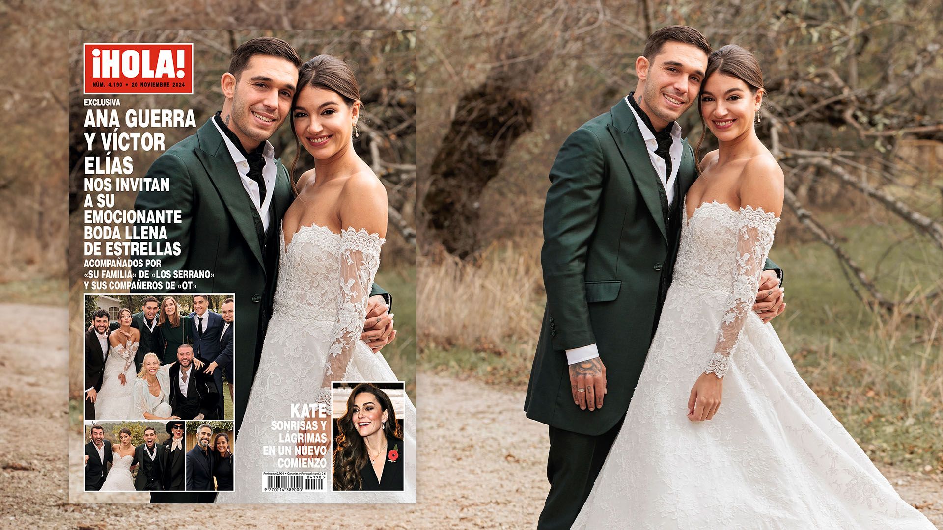 Ana Guerra y Víctor Elías nos invitan a su emocionante boda llena de estrellas