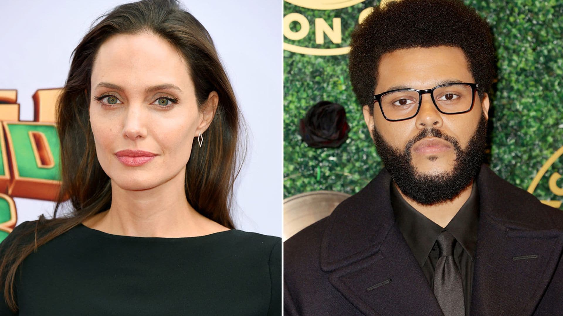 Angelina Jolie y The Weeknd, fotografiados juntos por primera vez