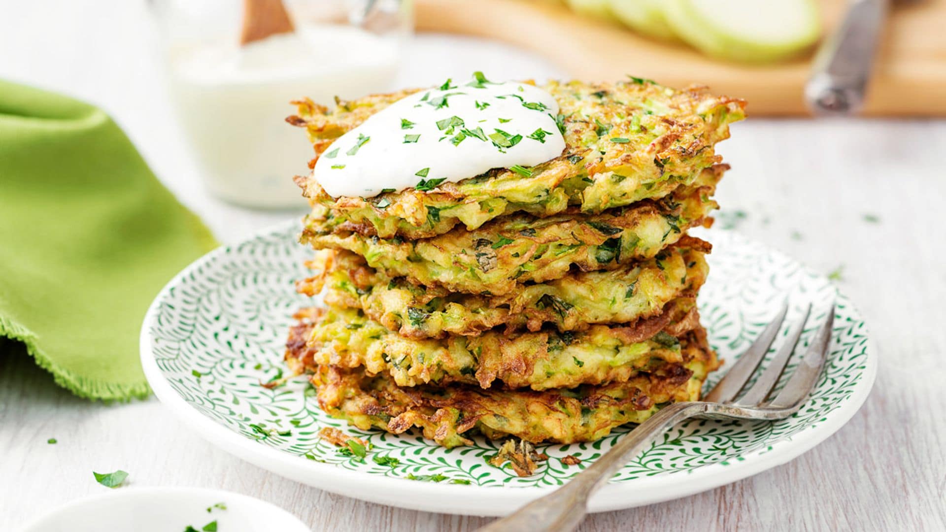 Tortitas de patata y calabacín