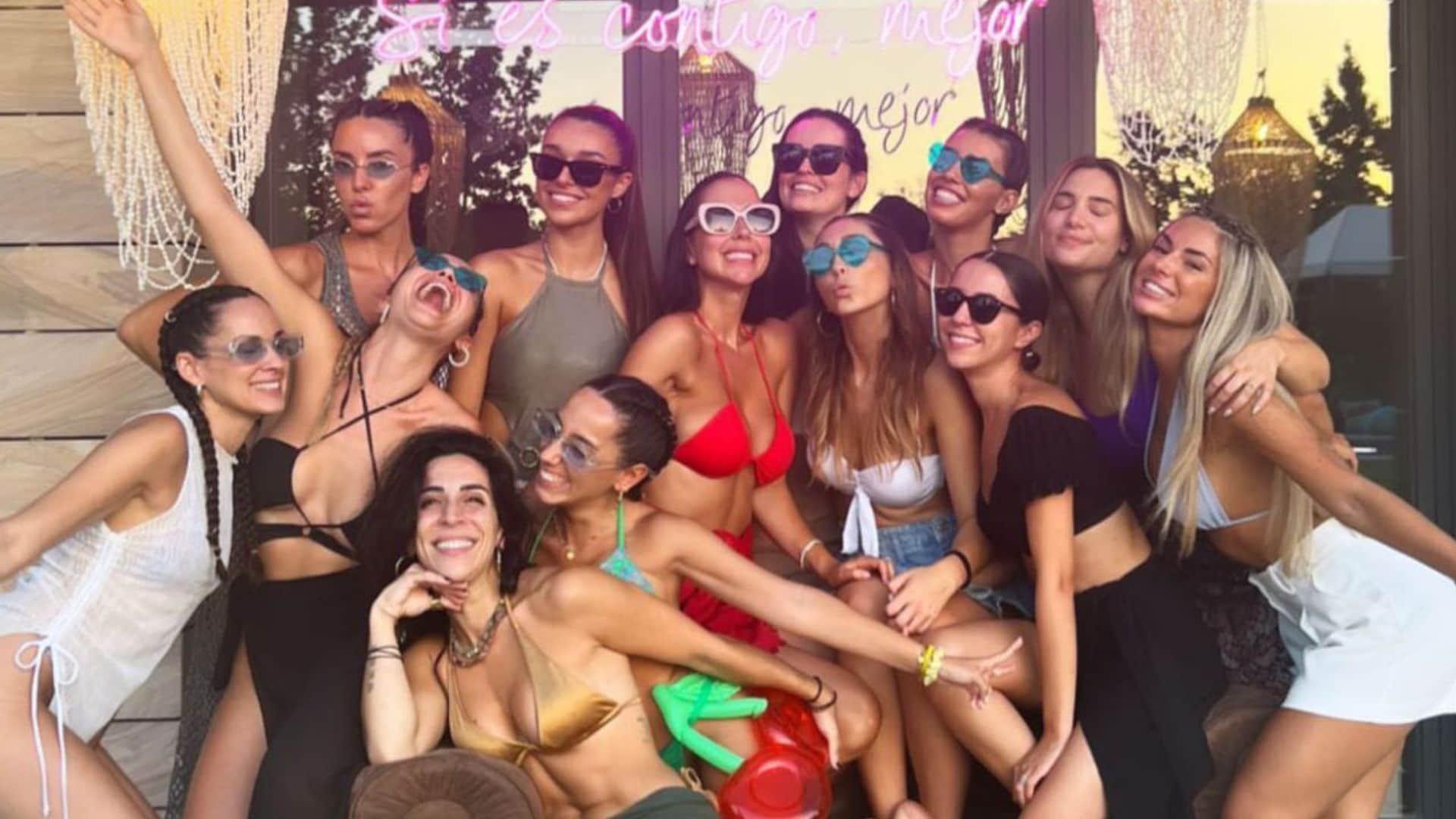 Paddy Noarbe celebra su primer cumpleaños casada con Marcos Llorente con una espectacular 'pool party'