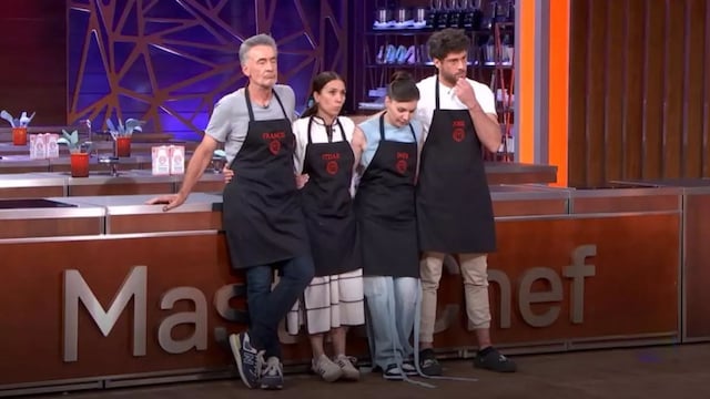 Jose Lamuño, Inés Hernand, Francis Lorenzo e Itziar Miranda en MasterChef celebrity 9, septiembre 2024