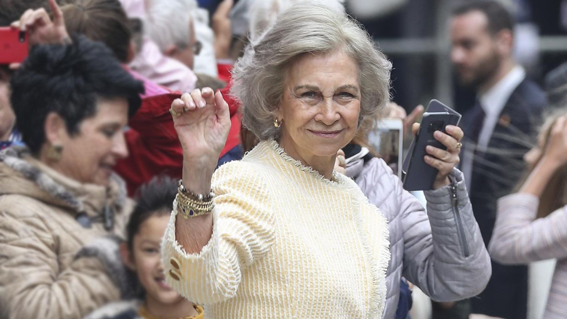 Doña Sofía, incondicional de la cita de Palma pese a la ausencia de Don Juan Carlos