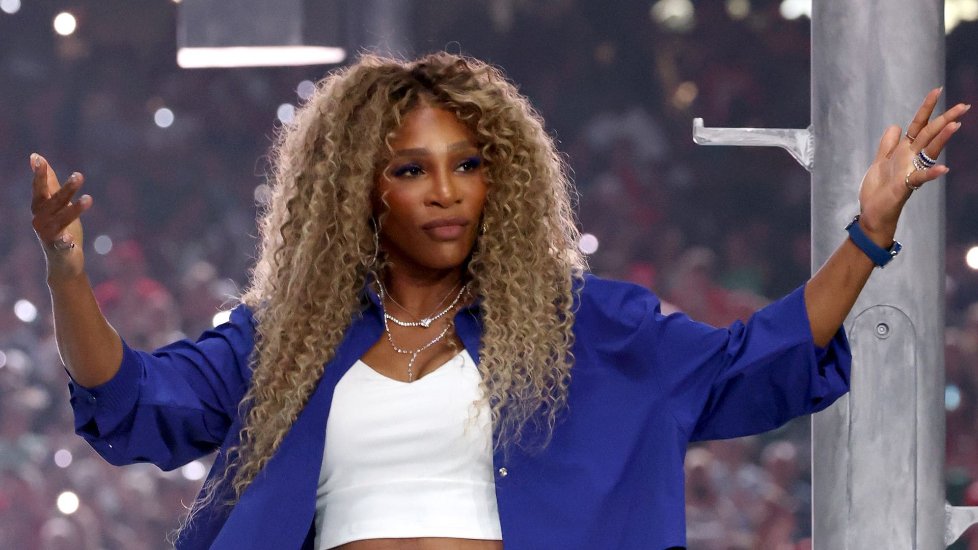 Serena Williams se roba los reflectores en el show de medio tiempo del Super Bowl LIX