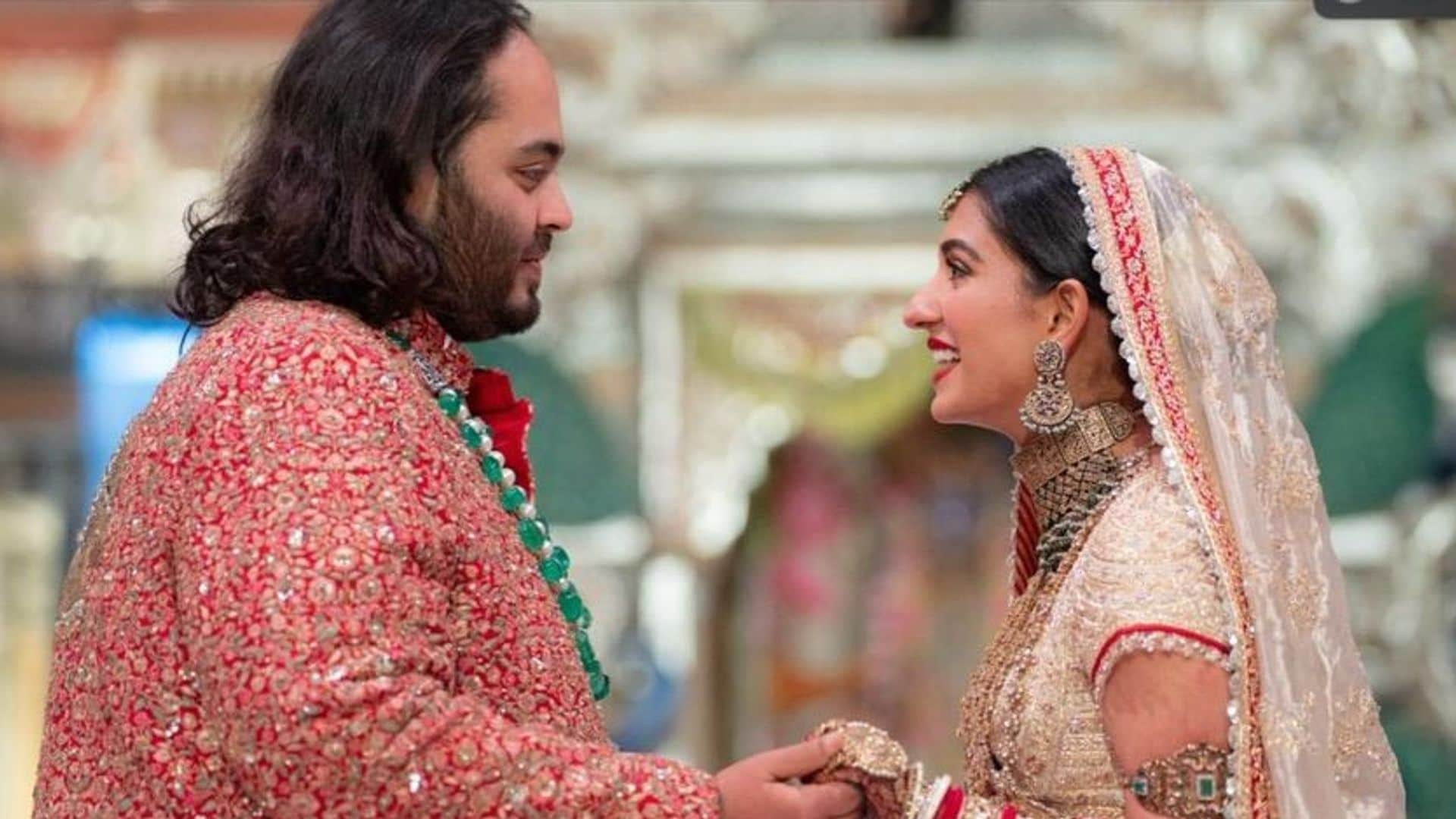 Todos los detalles de la boda de ensueño de Anant Ambani y Radhika Merchant