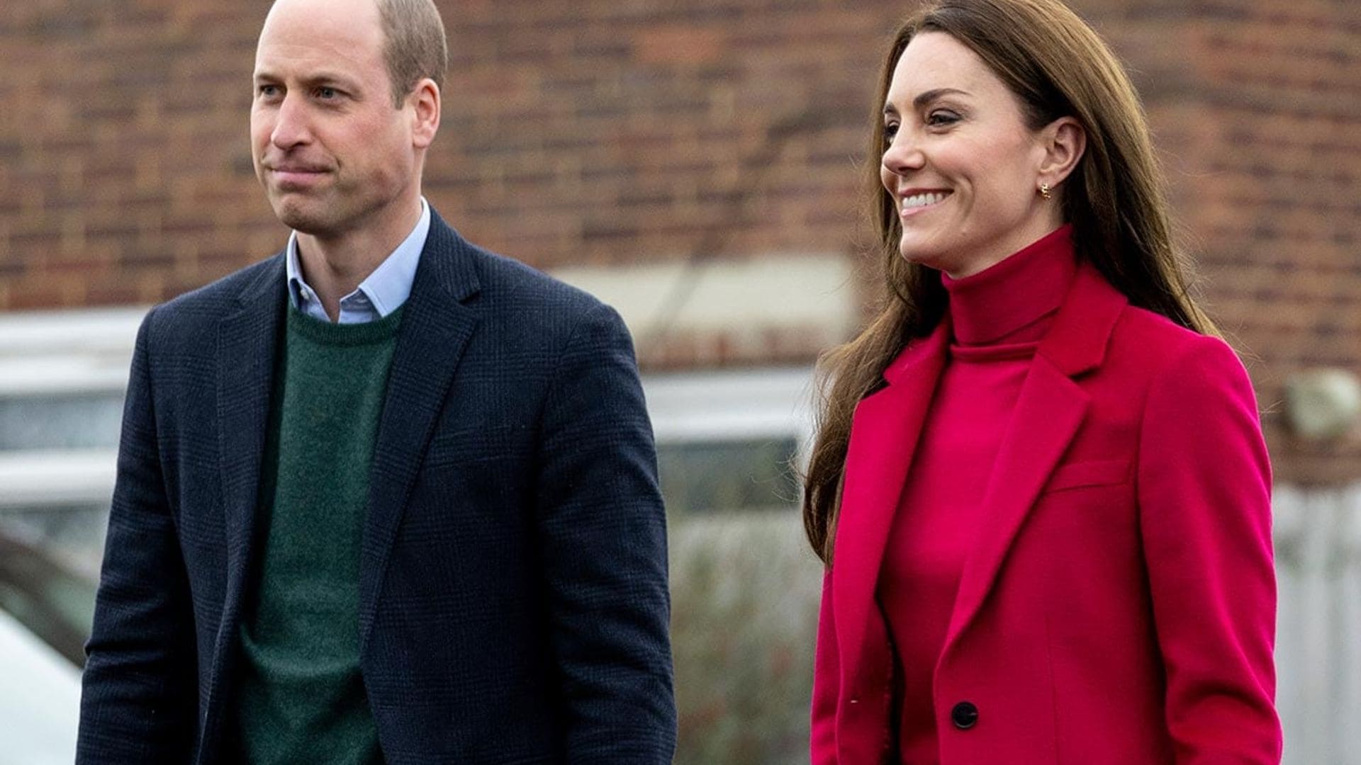 Miradas cómplices, bromas y un poco de competencia, en la aparición de William y Kate