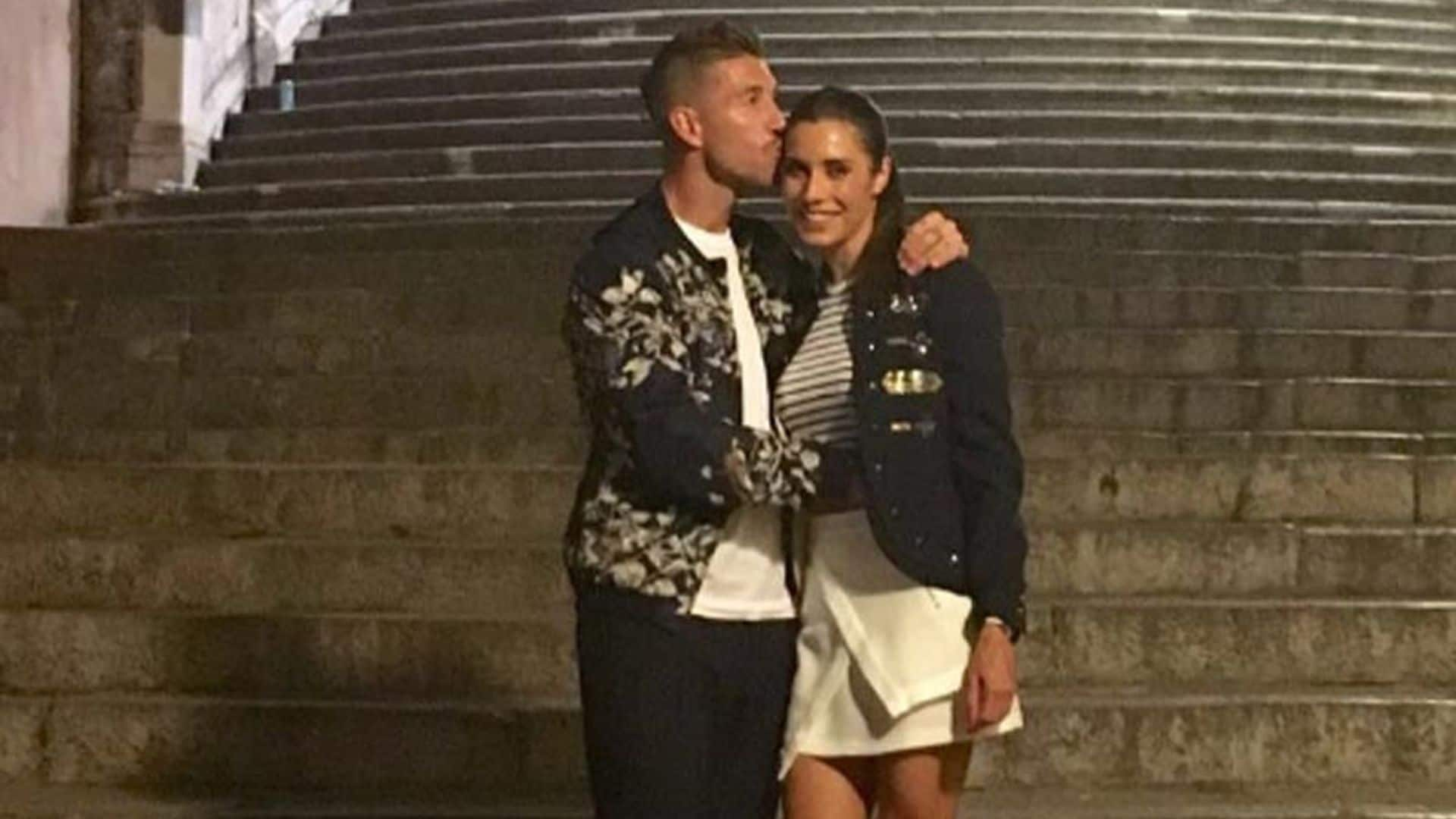 Pilar Rubio y Sergio Ramos 'copian' a Edurne y De Gea