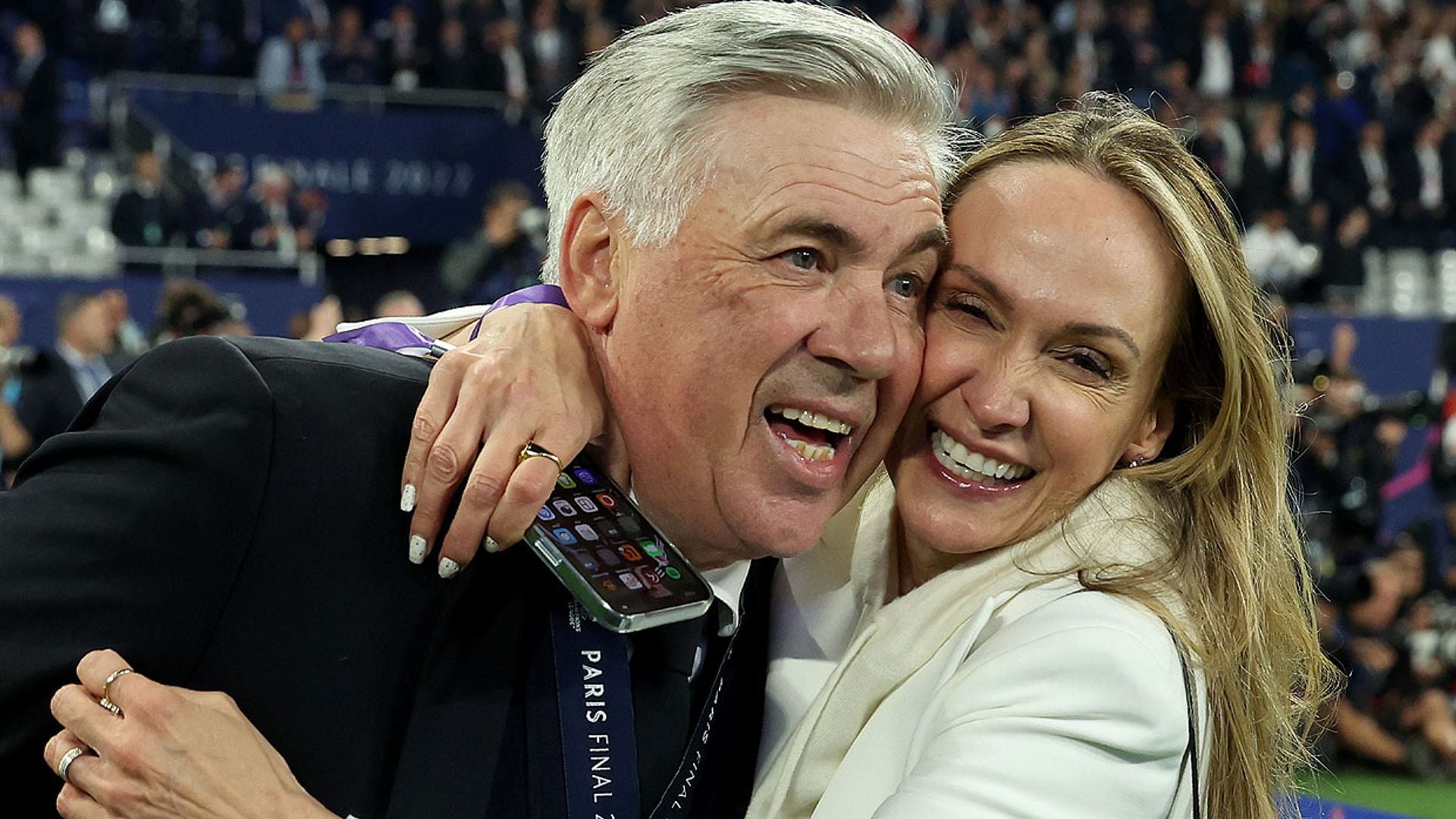 La otra celebración de Carlo Ancelotti el día que se casa su hijo