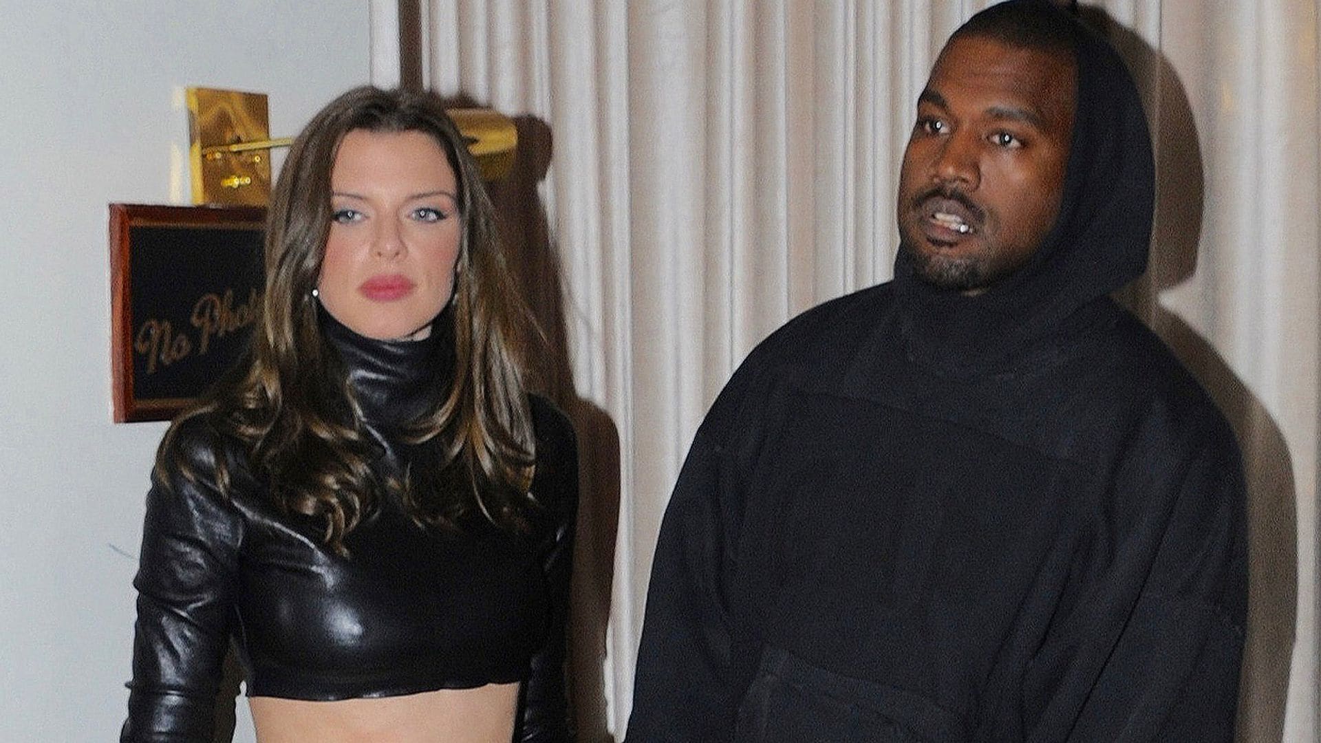 Kanye West y Julia Fox ya no se esconden