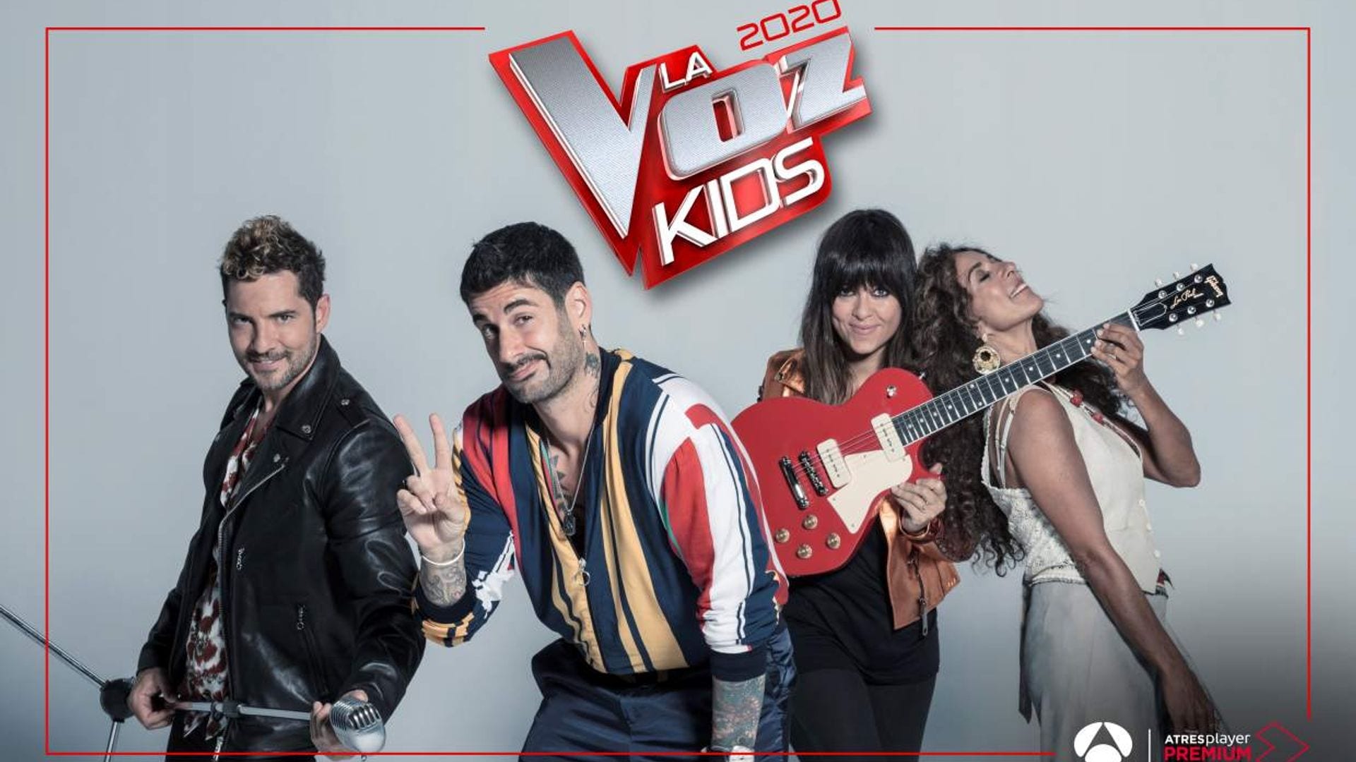 David Bisbal, Rosario, Vanesa Martín y Melendi repiten en 'La Voz Kids 2020'