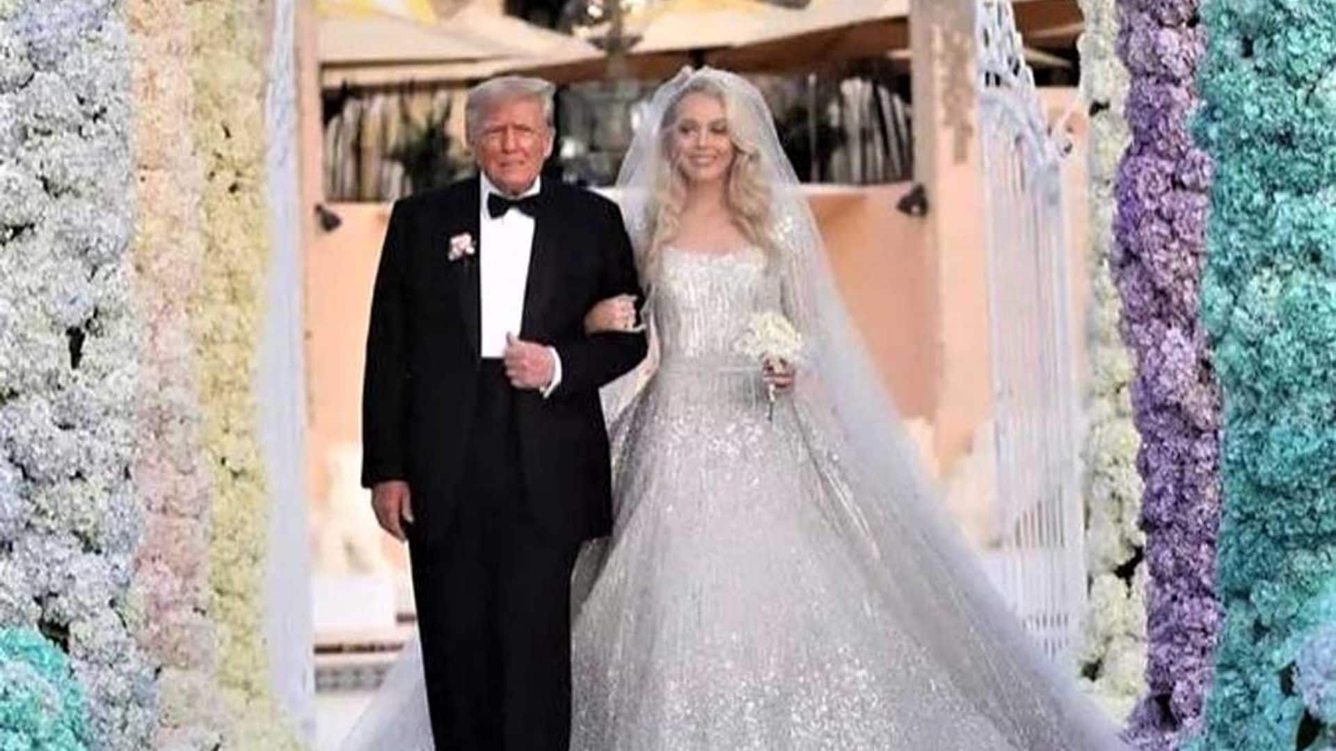 Tiffany, la hija de Donald Trump, y Michael Boulos se dan el 'sí, quiero' en una espectacular boda en Florida