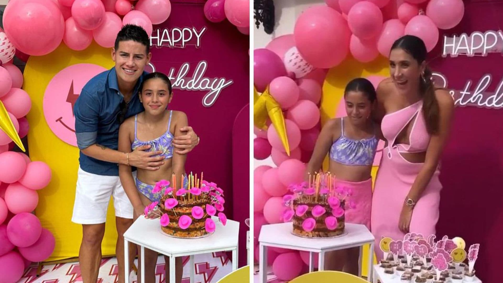¡Una familia moderna! Daniela Ospina y James Rodríguez celebran los 10 años de Salomé