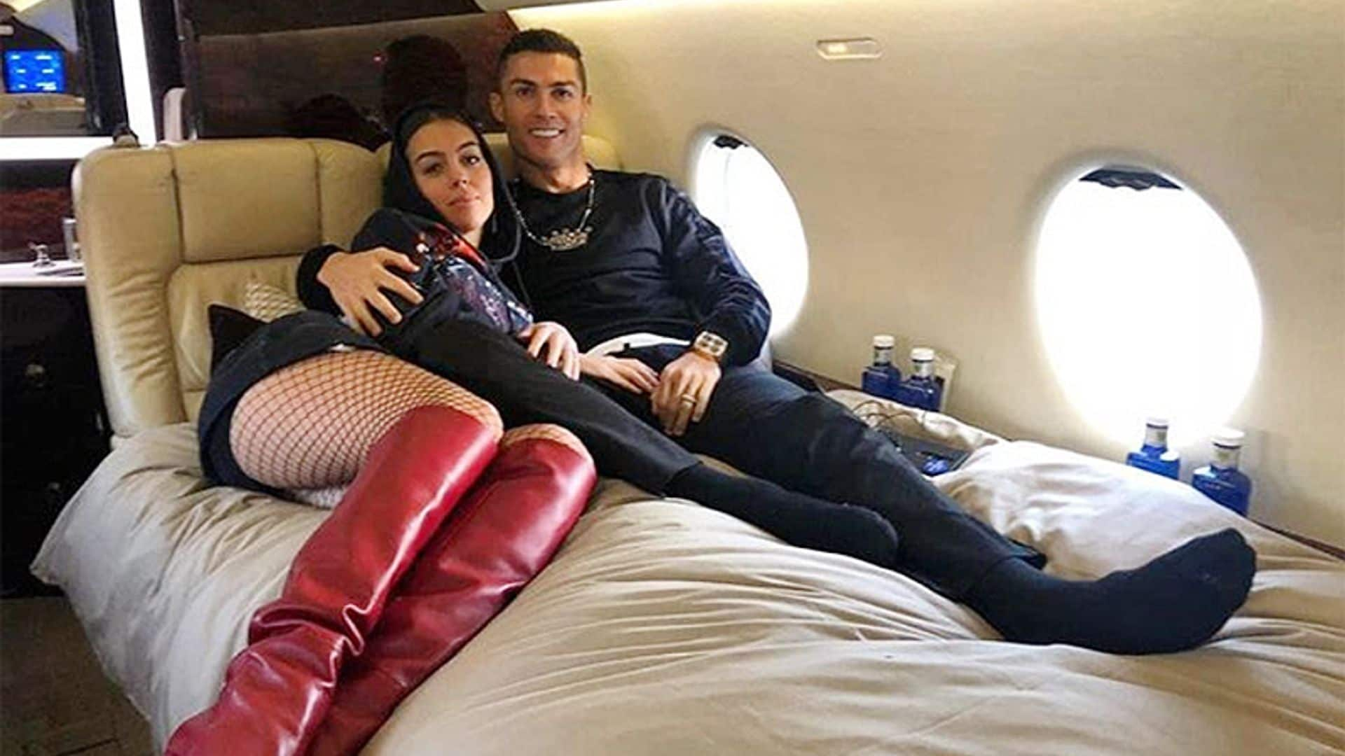 Cristiano Ronaldo y Georgina Rodríguez, un amor de altos vuelos