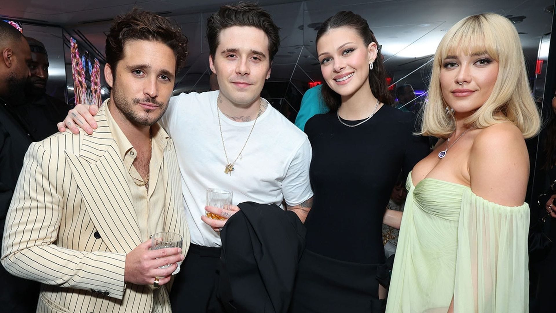 Diego Boneta y Danna Paola se fueron de fiesta con el young Hollywood en Nueva York