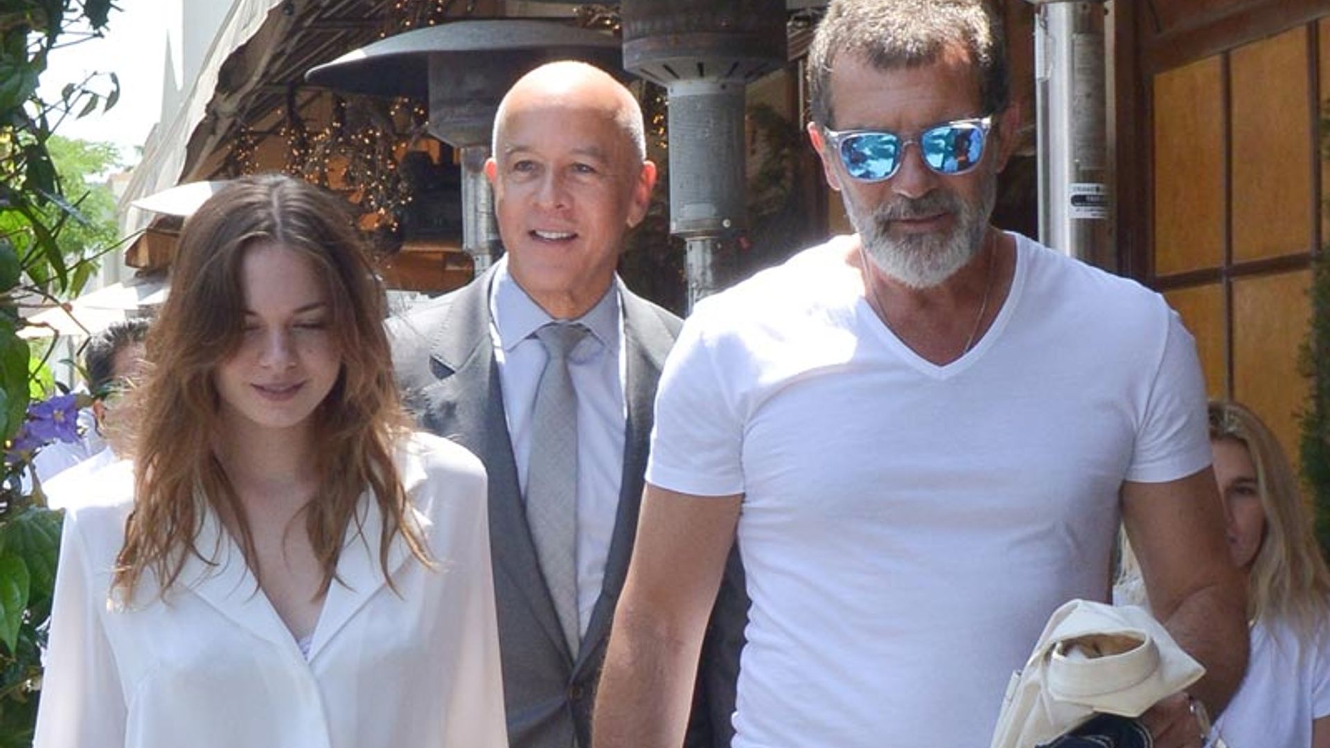 La cita para dos de Antonio Banderas y su hija Stella en Los Ángeles