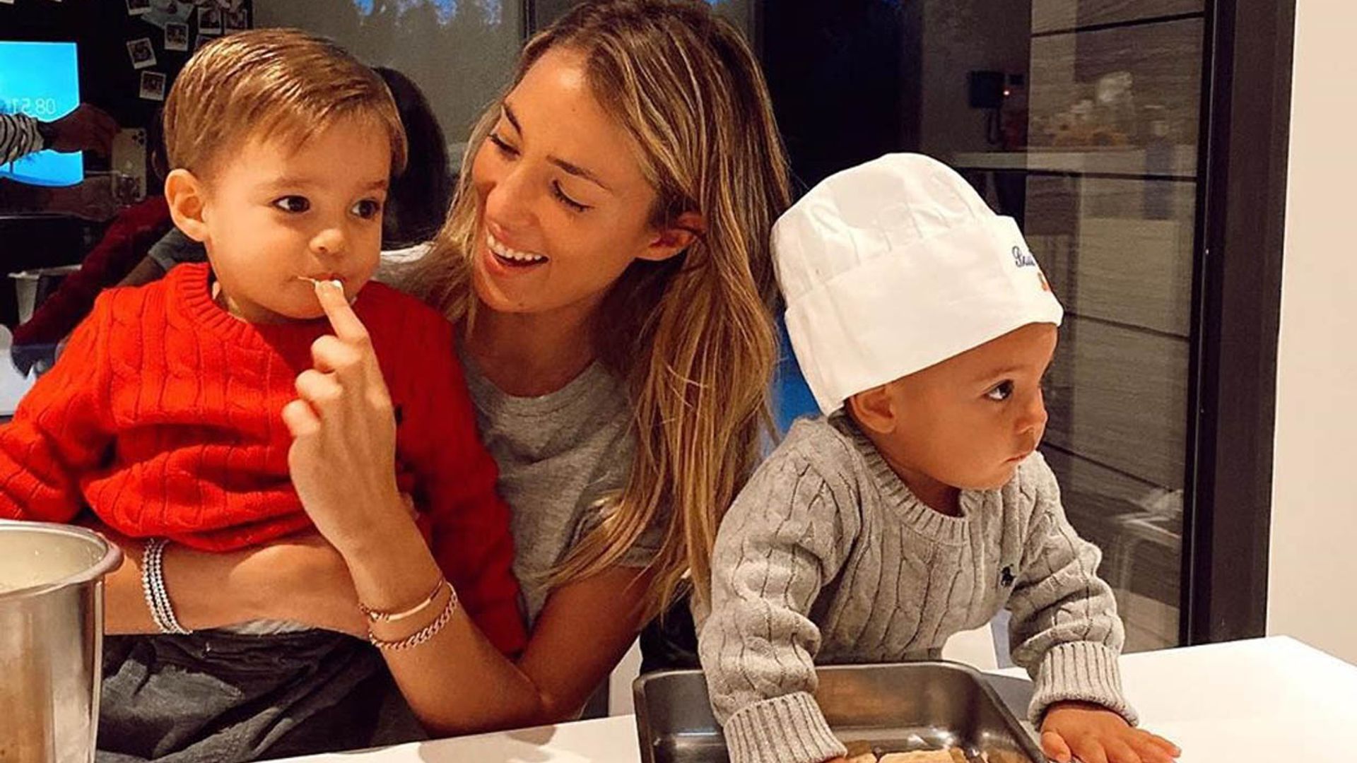 ¡Están para comérselos! El momento más tierno de los mellizos de Alice Campello