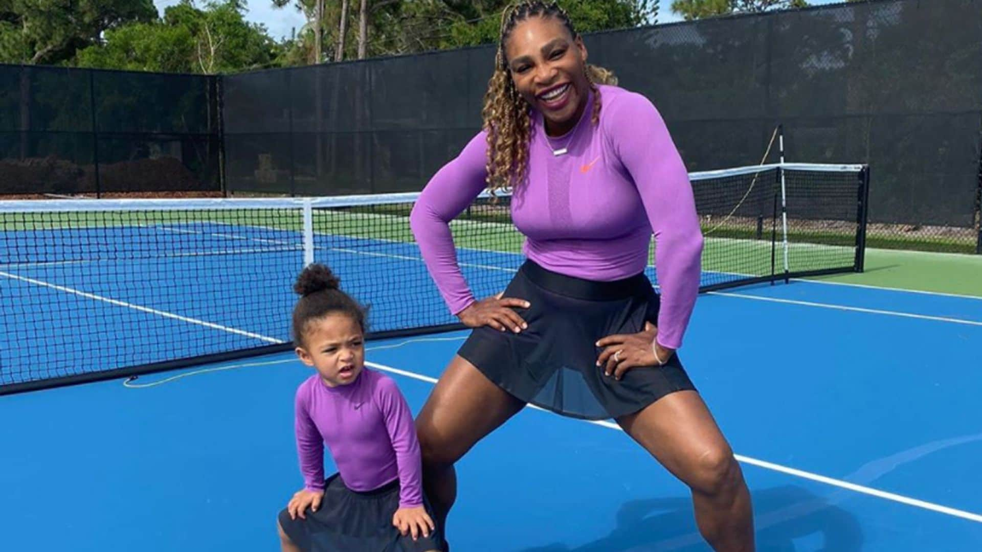 ¡Ha nacido una estrella! La hija de Serena Williams arrasa cantando con su madre