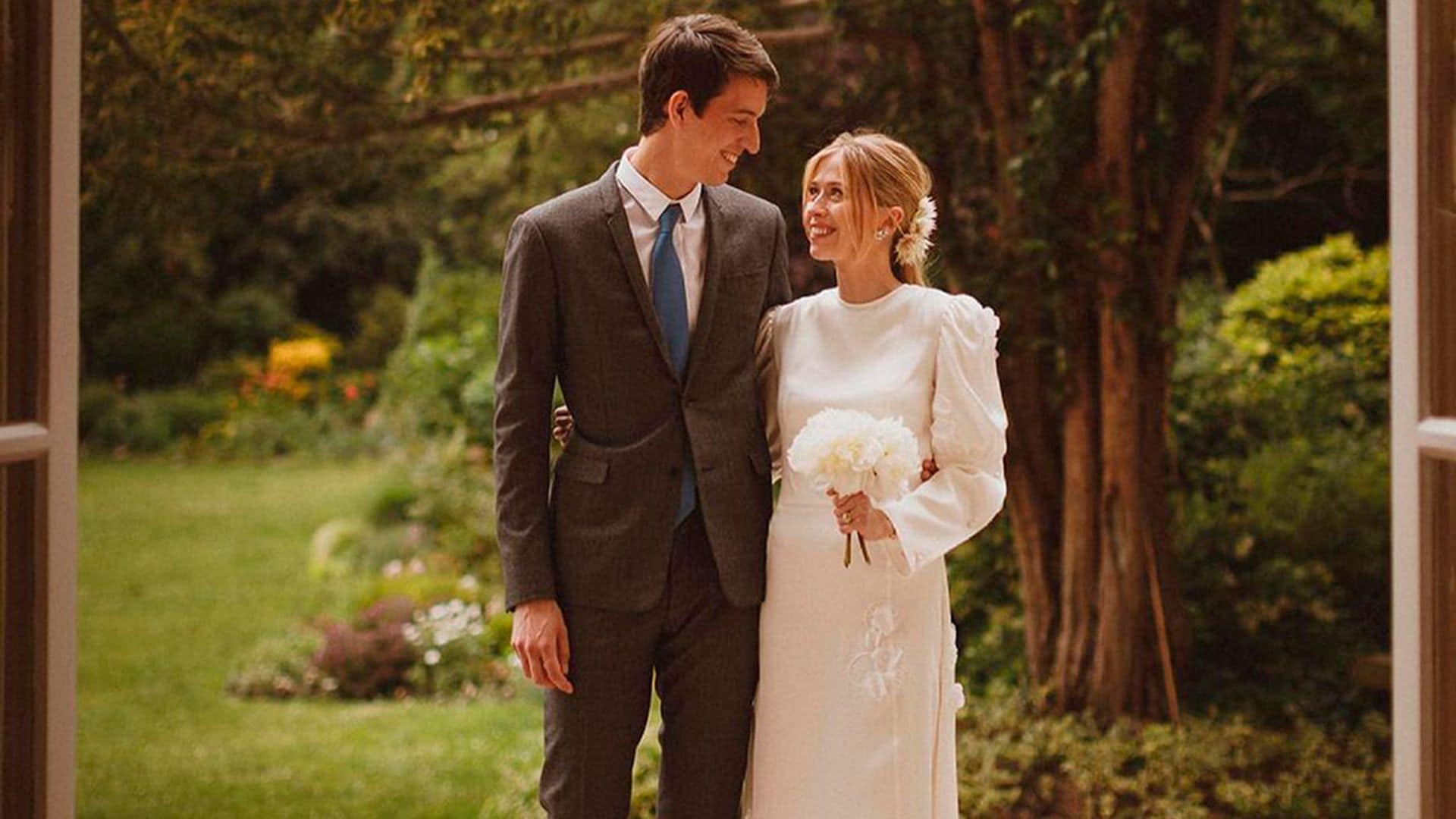¡Muy francés! El look de la 'influencer' Géraldine Guyot en su boda con Alexandre Arnault