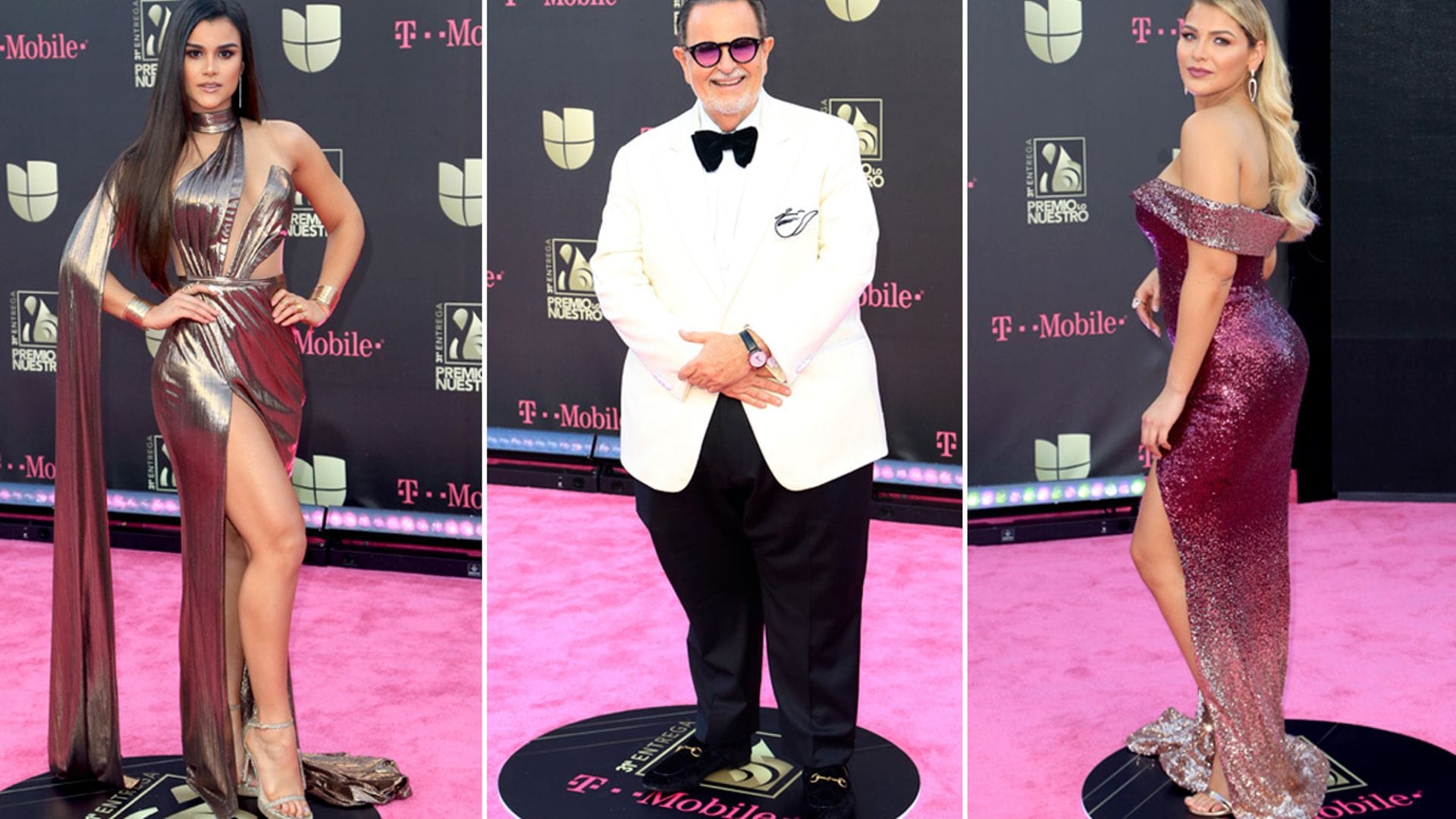 Premio Lo Nuestro 2019: los mejores looks de la alfombra magenta