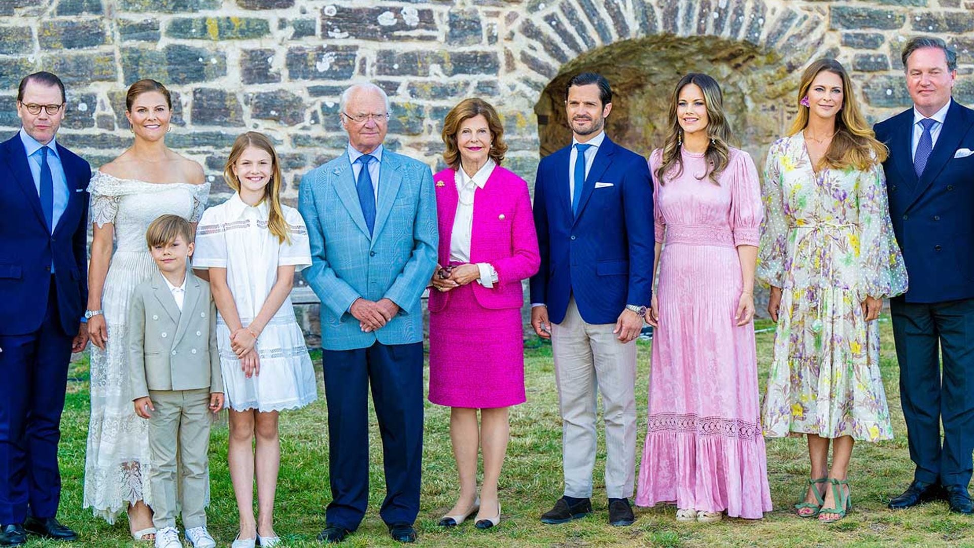 La familia real sueca se reúne al completo para celebrar el 46 cumpleaños de la princesa Victoria