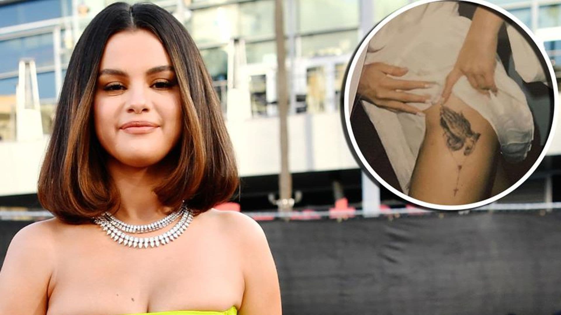 Selena Gomez y su nuevo tatuaje muy similar al de Justin Bieber