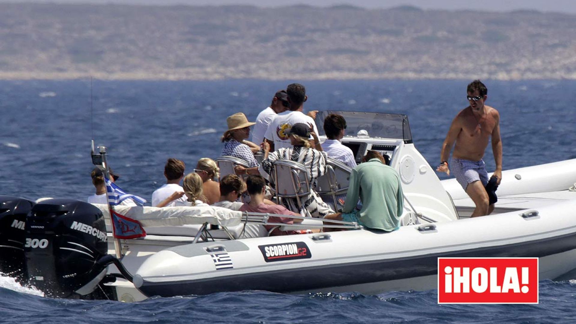 EXCLUSIVA: ¡Toda la familia a bordo! Las vacaciones mediterráneas de Pablo de Grecia y Marie-Chantal