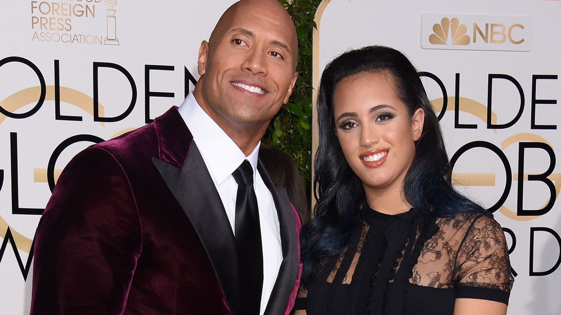 Dwayne Johnson, orgulloso de su hija mayor, luchadora de catch