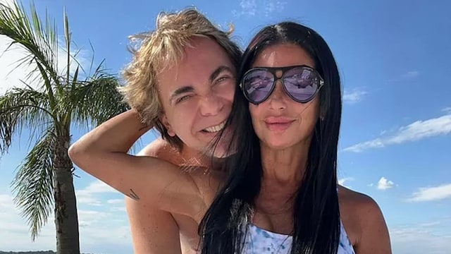 Cristian Castro y su novia Mariela Sánchez