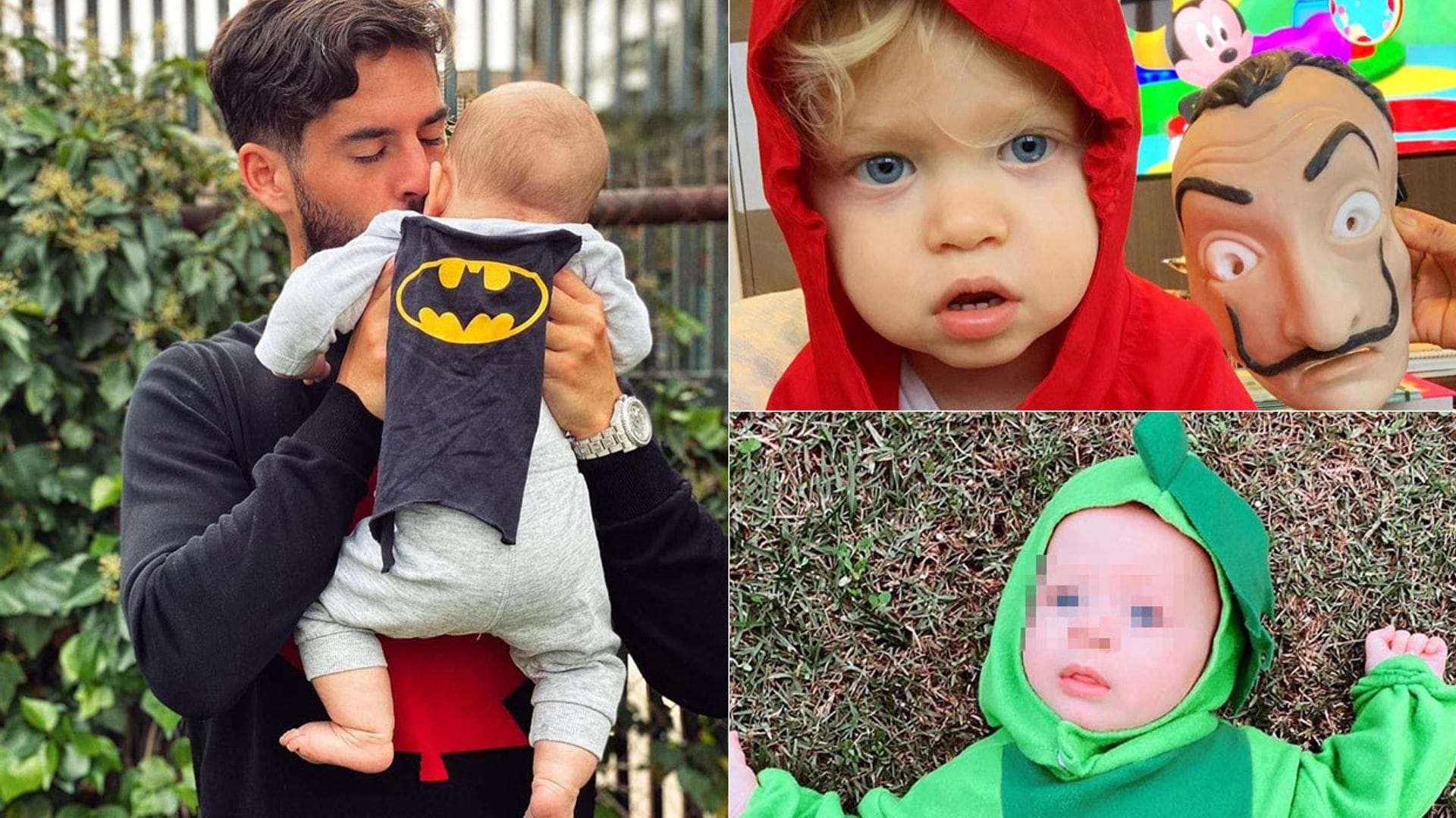 Isco Alarcón, Chiara Ferragni... los niños de las 'celebs' nos conquistan en Halloween