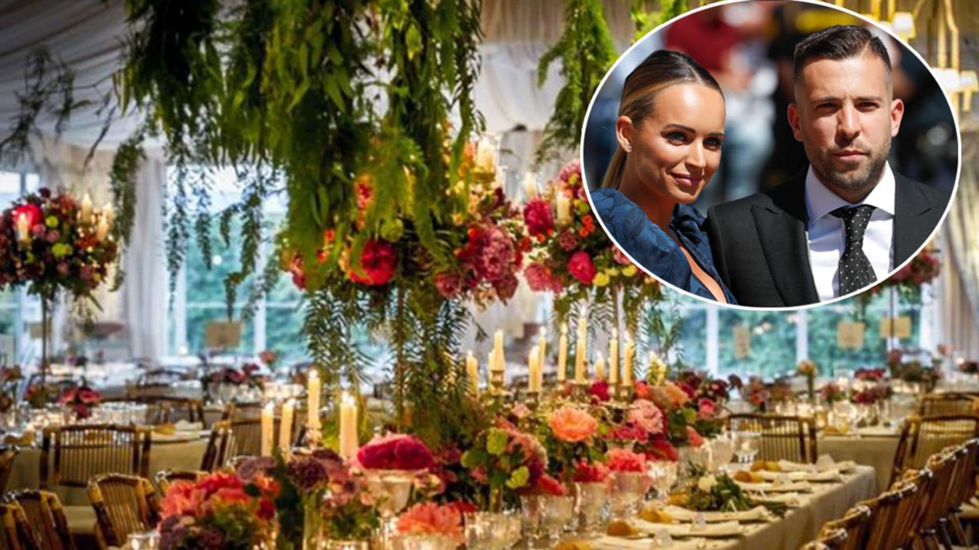 Nos adentramos en la espectacular finca andaluza en la que celebran su boda Jordi Alba y Romarey Ventura