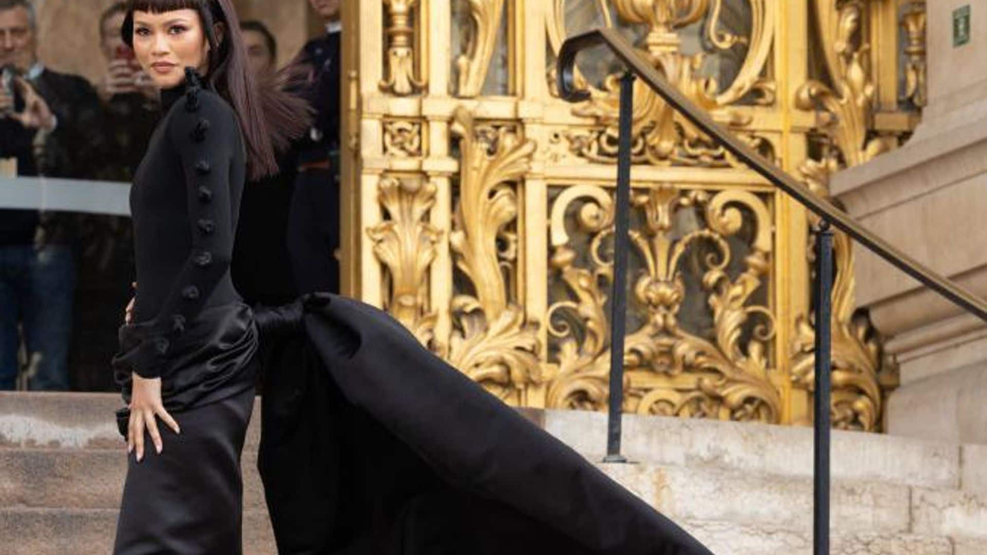 Zendaya debuta nuevo ‘look’ para el desfile Alta Costura de Schiaparelli