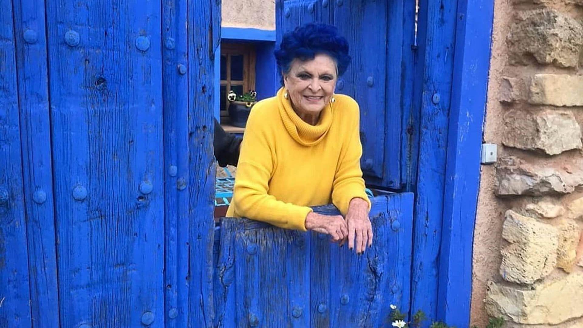 Se vende la Casa Azul de Lucía Bosé con 'gamberradas' de sus nietos todavía visibles