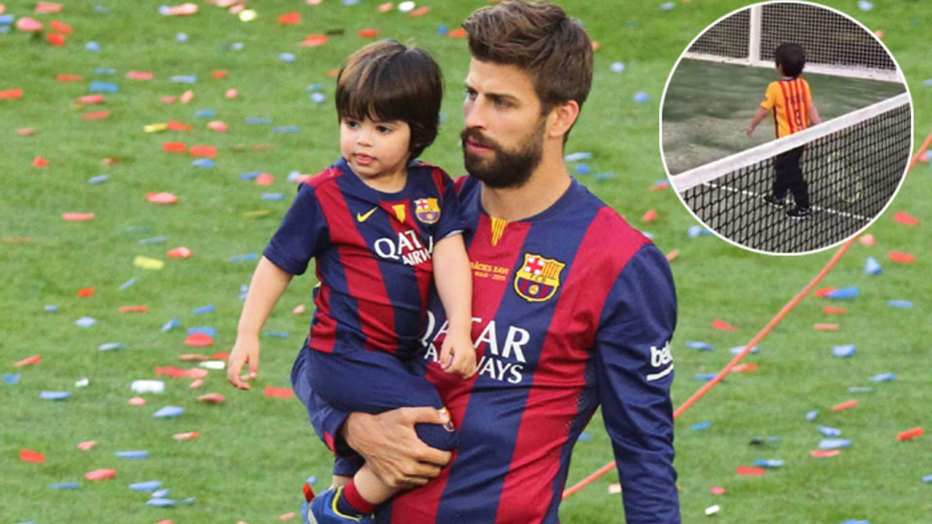 Milan Piqué tras los pasos de papá… o de Rafa Nadal