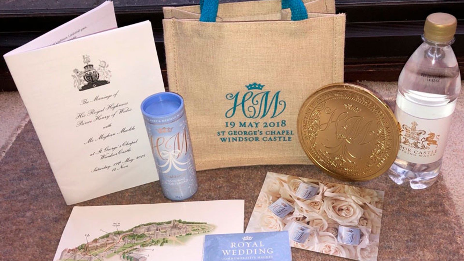 Los regalos para los invitados a la boda de Harry y Meghan salen a subasta en internet