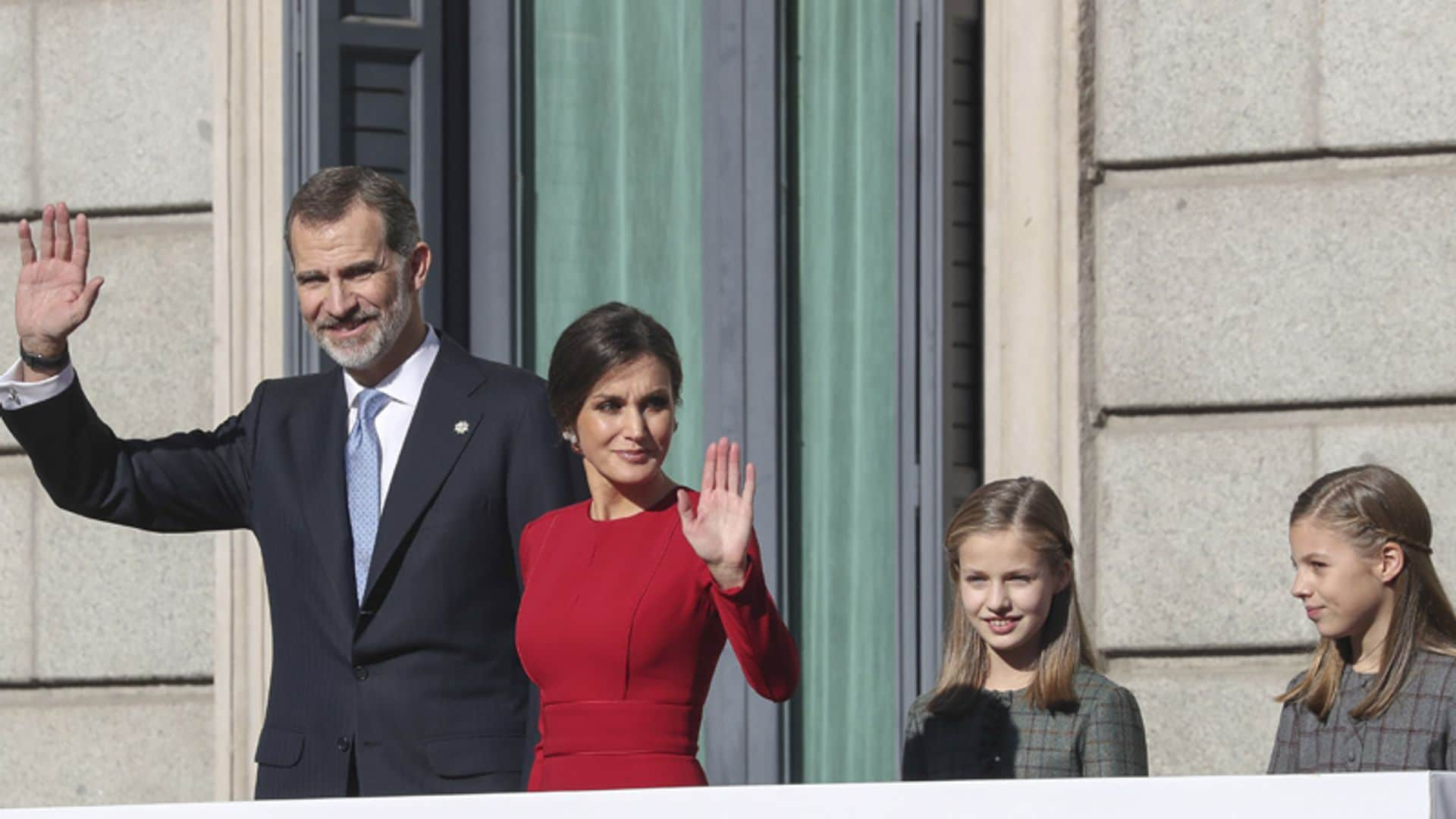 Leonor y Sofía celebrarán el aniversario de la proclamación con los Reyes y un grupo de ciudadanos