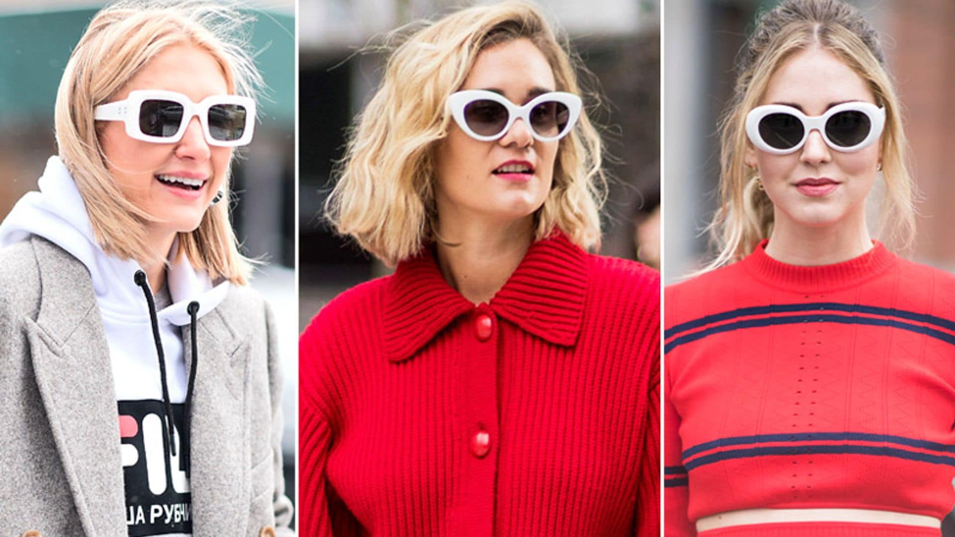 'Trend Alert': Esta primavera necesitas unas gafas blancas, lo dicen las 'fashion insiders'