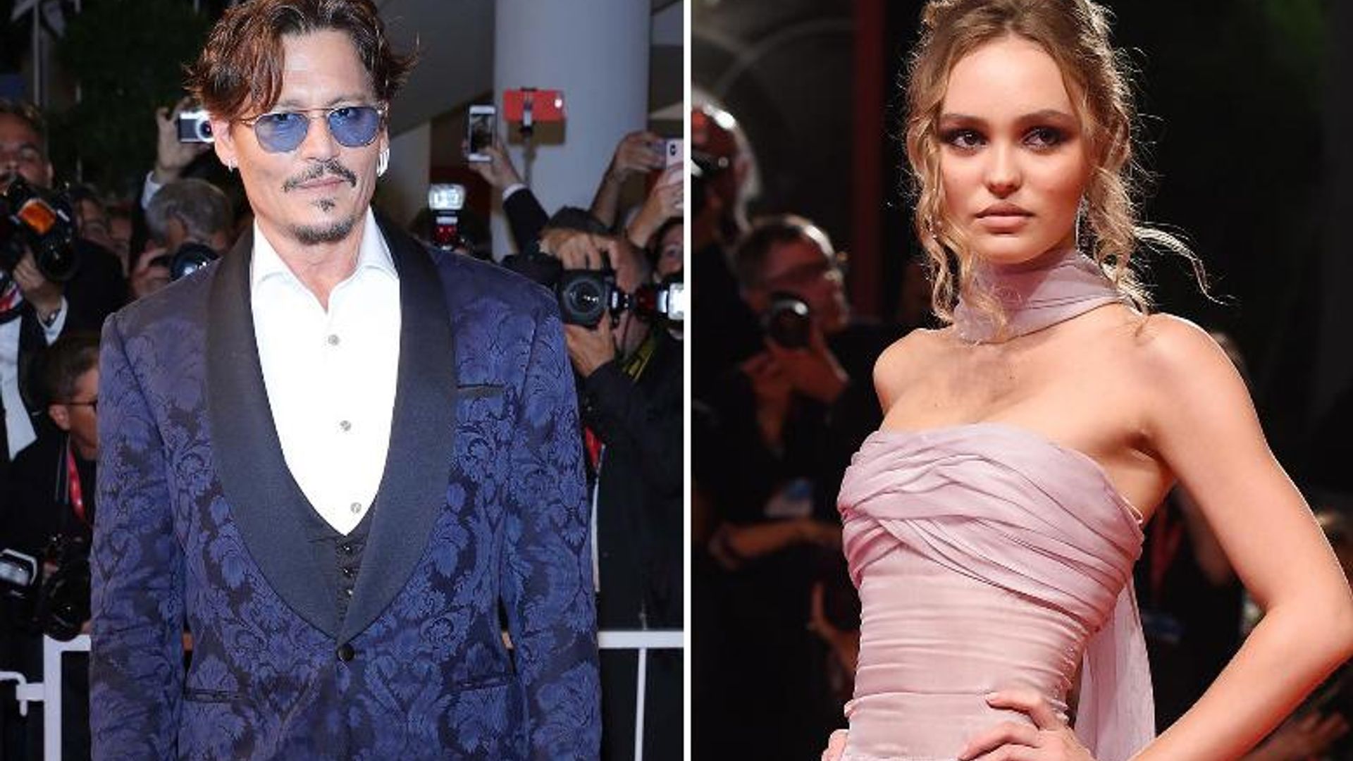 Johnny Depp orgulloso de los triunfos de su hija Lily Rose