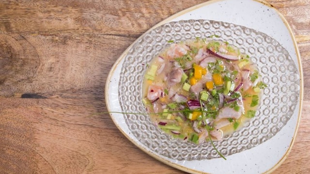 ceviche lubina