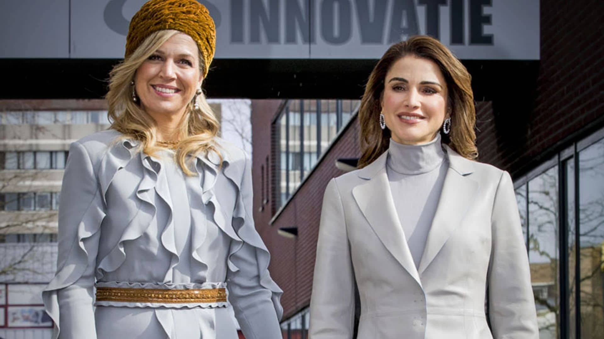 Rania de Jordania y Máxima de Holanda, el duelo de estilo más esperado