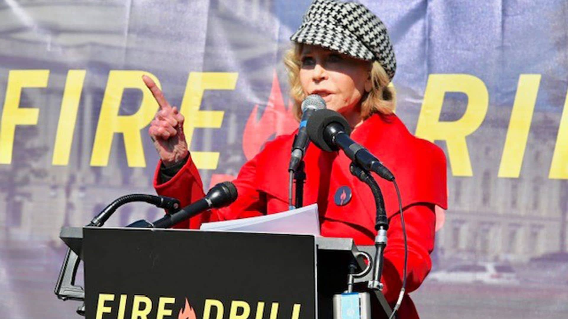 Así ha sido el arresto de Jane Fonda por manifestarse para pedir medidas contra el cambio climático