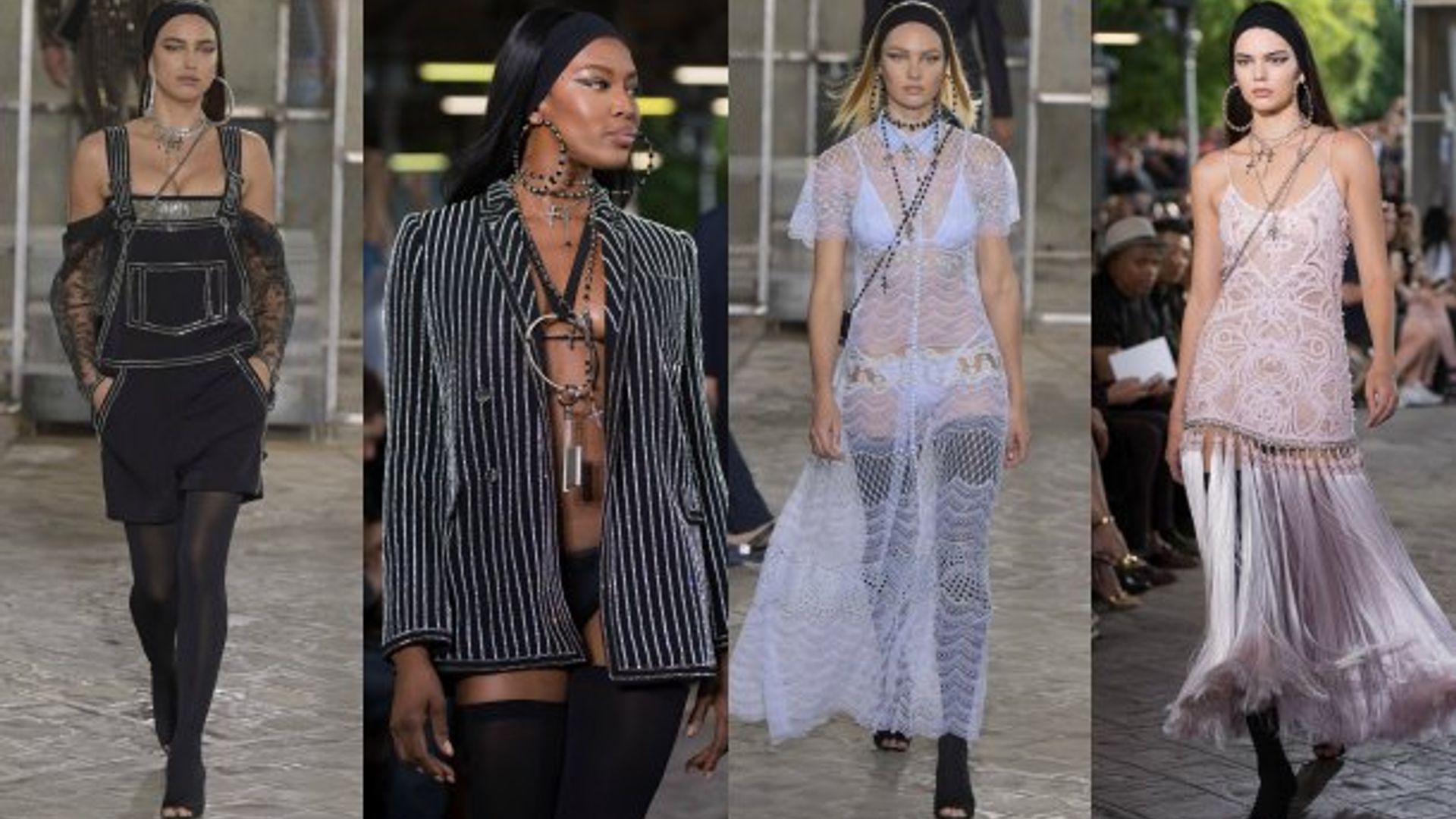 Naomi, Irina, Candice, Kendall... Las 'tops' que brillaron en la 'fashion week' masculina de París