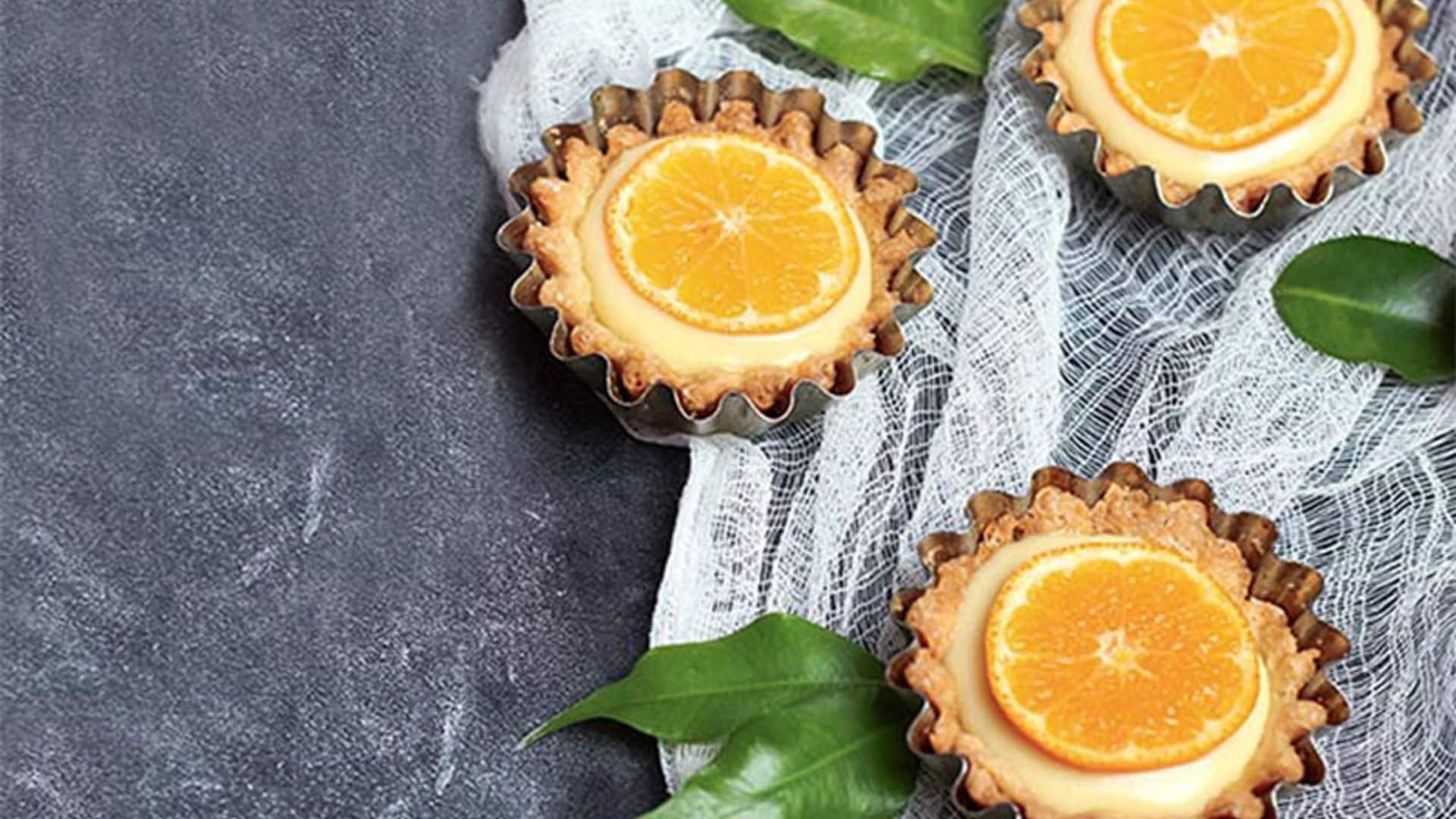 Pastelitos de naranja y arroz