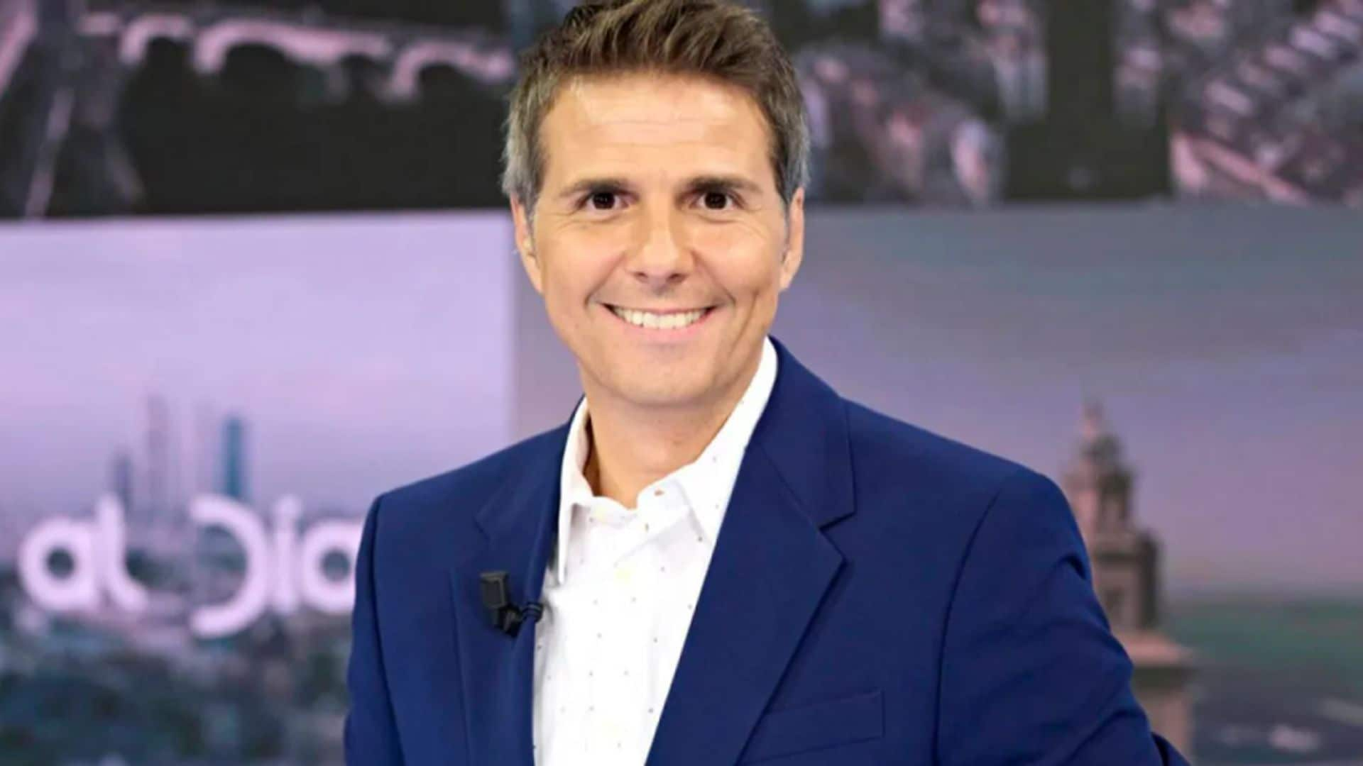 Fernando Díaz de la Guardia, presentador de 'Cuatro al día', habla de la parálisis facial que le apartó por completo de la televisión