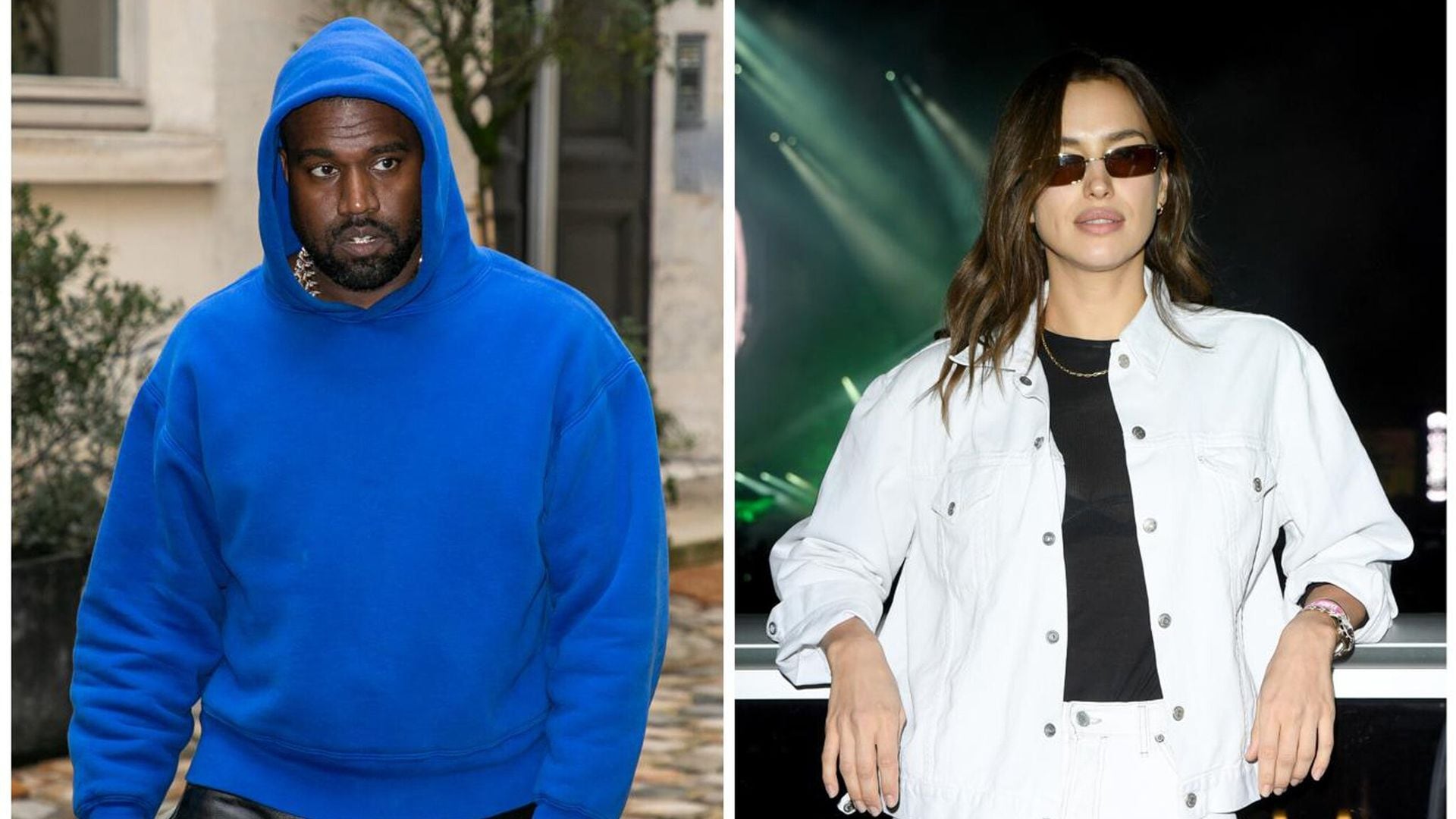 Kanye West e Irina Shayk, juntos en Francia por el cumpleaños del cantante