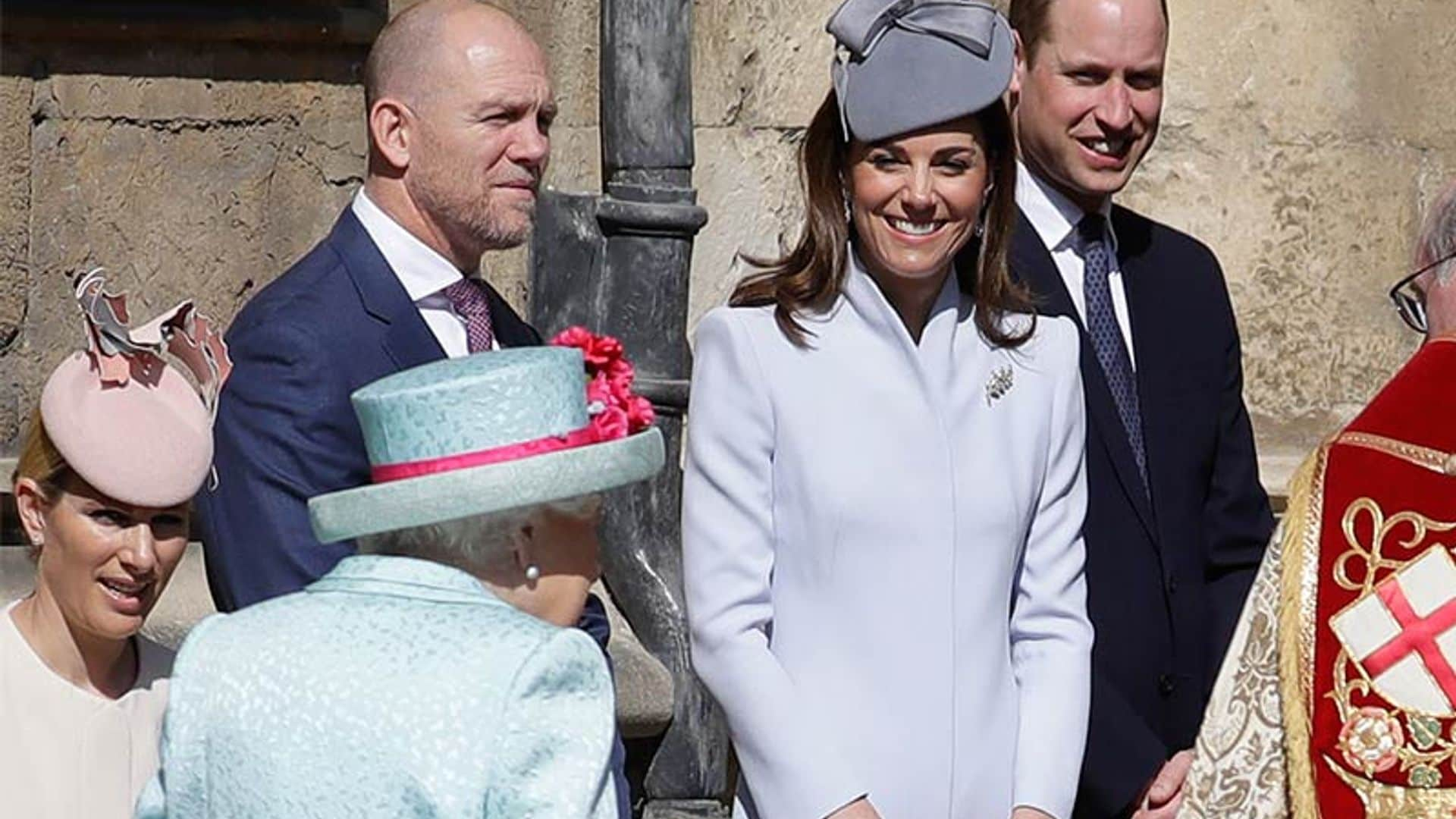 Por qué Kate Middleton y Zara Tindall hacen reverencias diferentes a la Reina Isabel