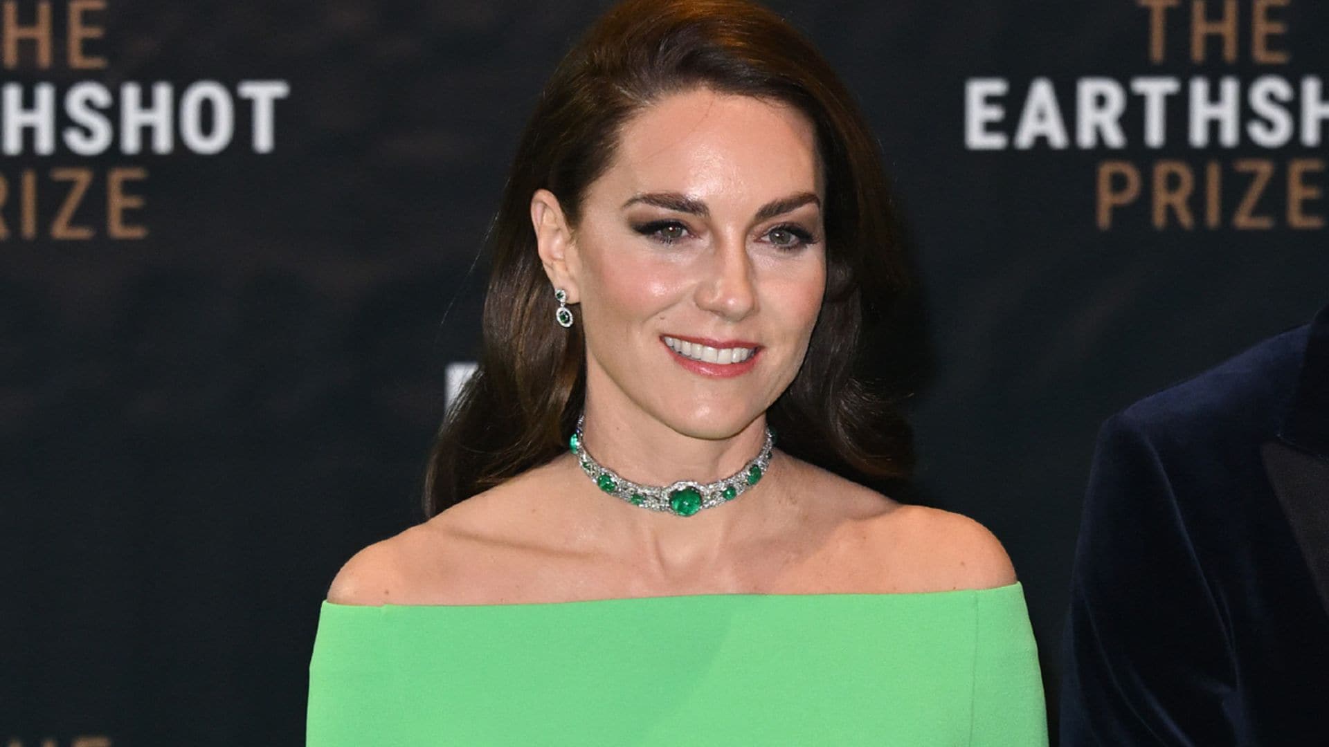 Kate Middleton impacta con las joyas de Diana de Gales y un espectacular traje verde en su viaje a Boston