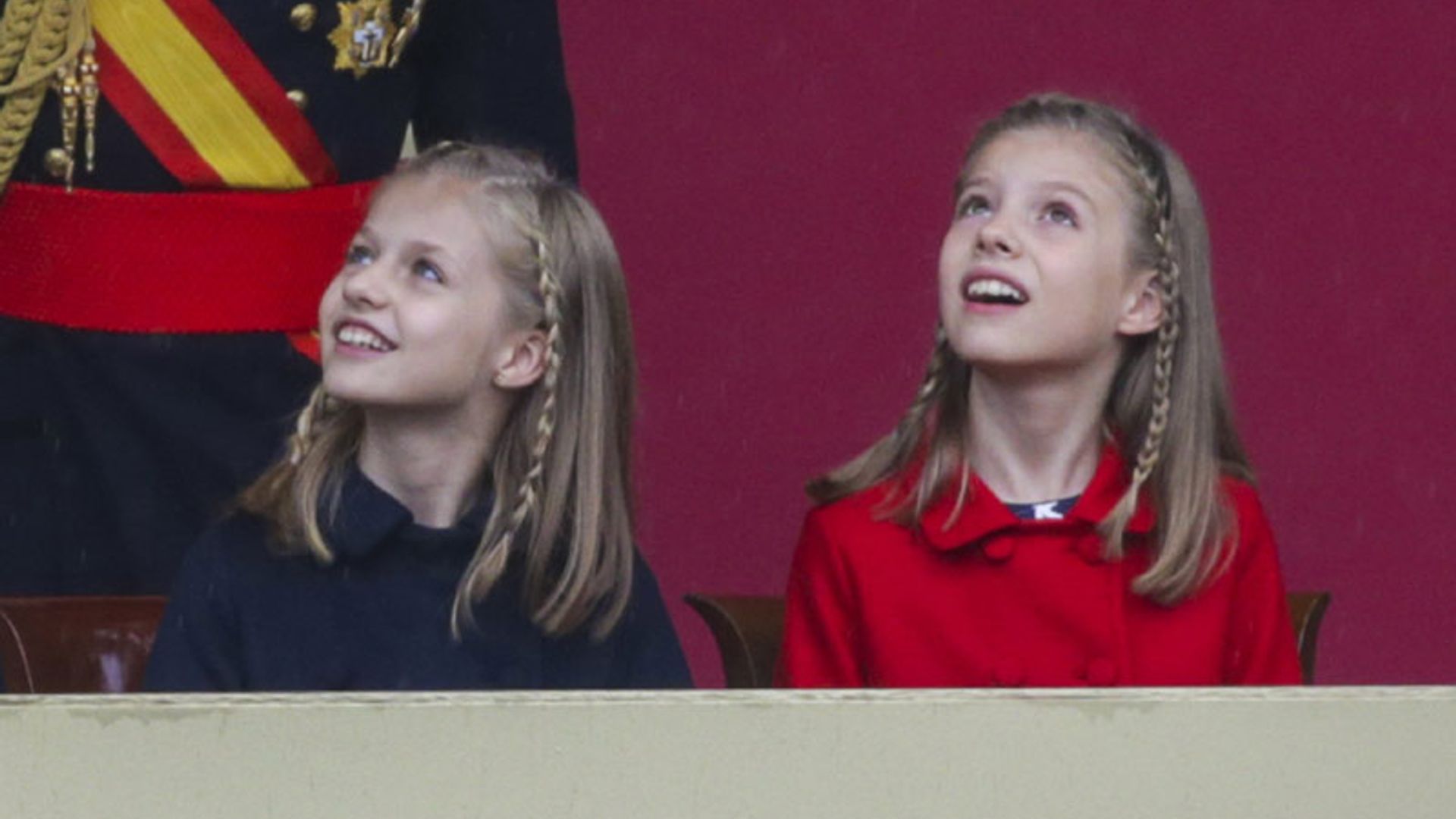 El desfile desde los ojos de la princesa Leonor y la infanta Sofía