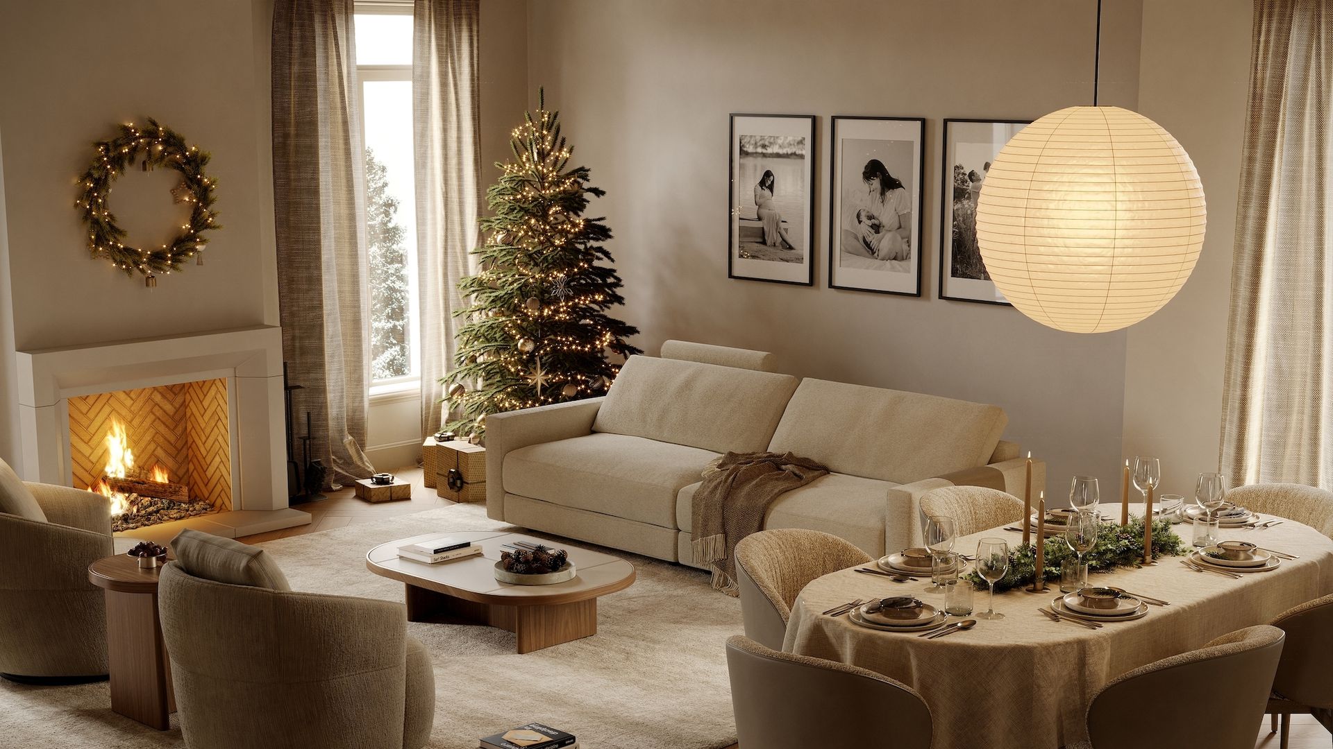 Navidad de estilo minimalista: 10 ideas para decorar sin excesos