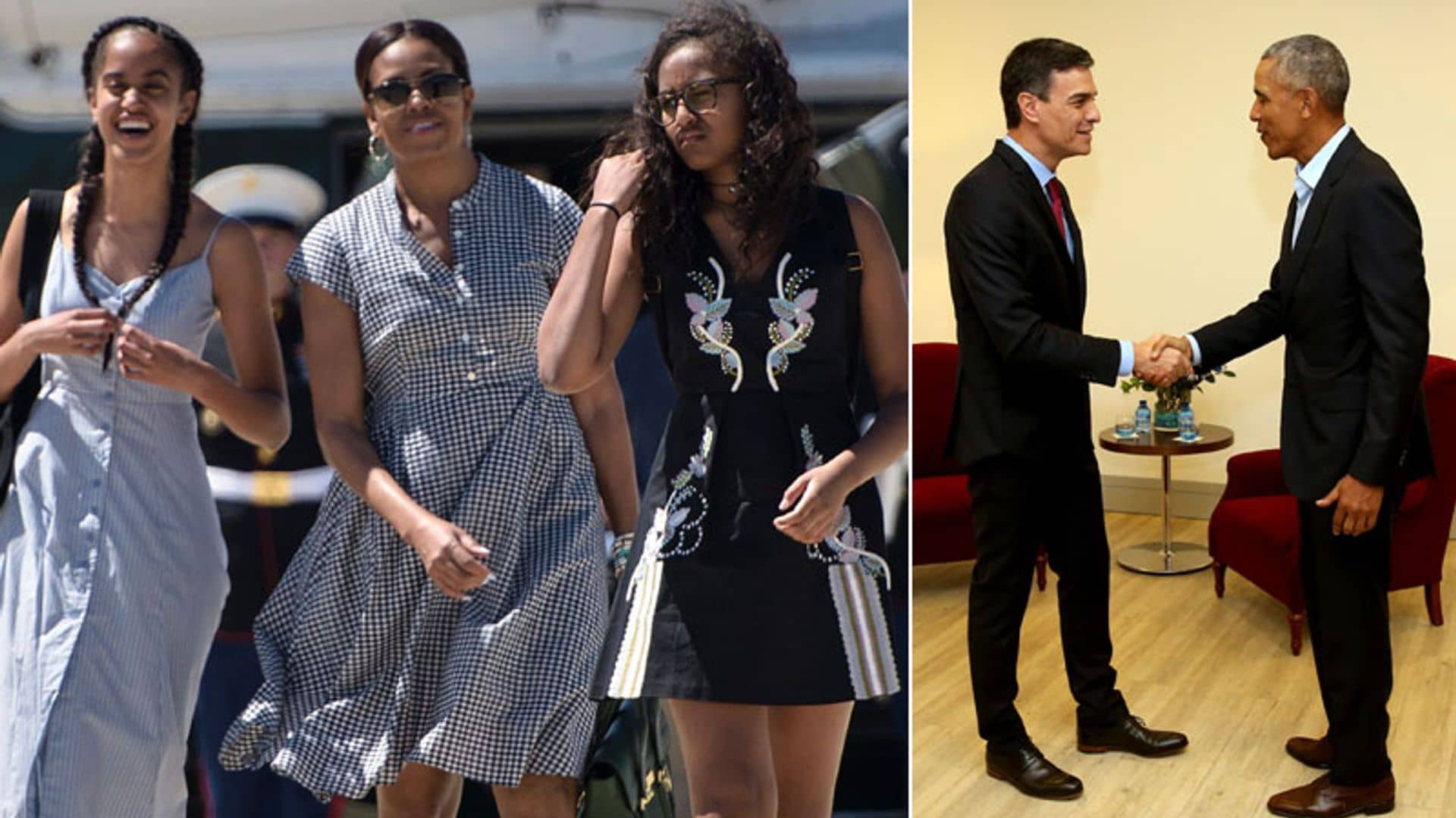 Los planes por Madrid de Michelle y sus hijas mientras Obama atiende sus compromisos